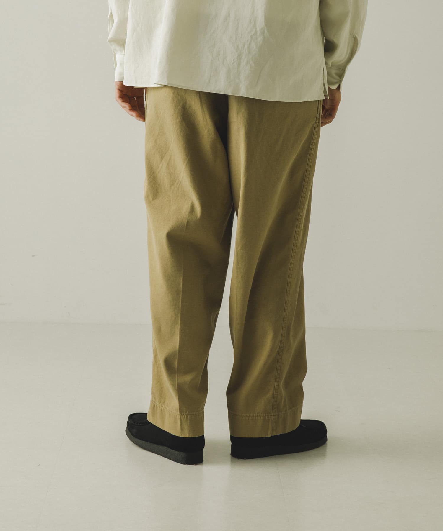 A PRESSE　Vintage Chino Trousers BEIGE 1