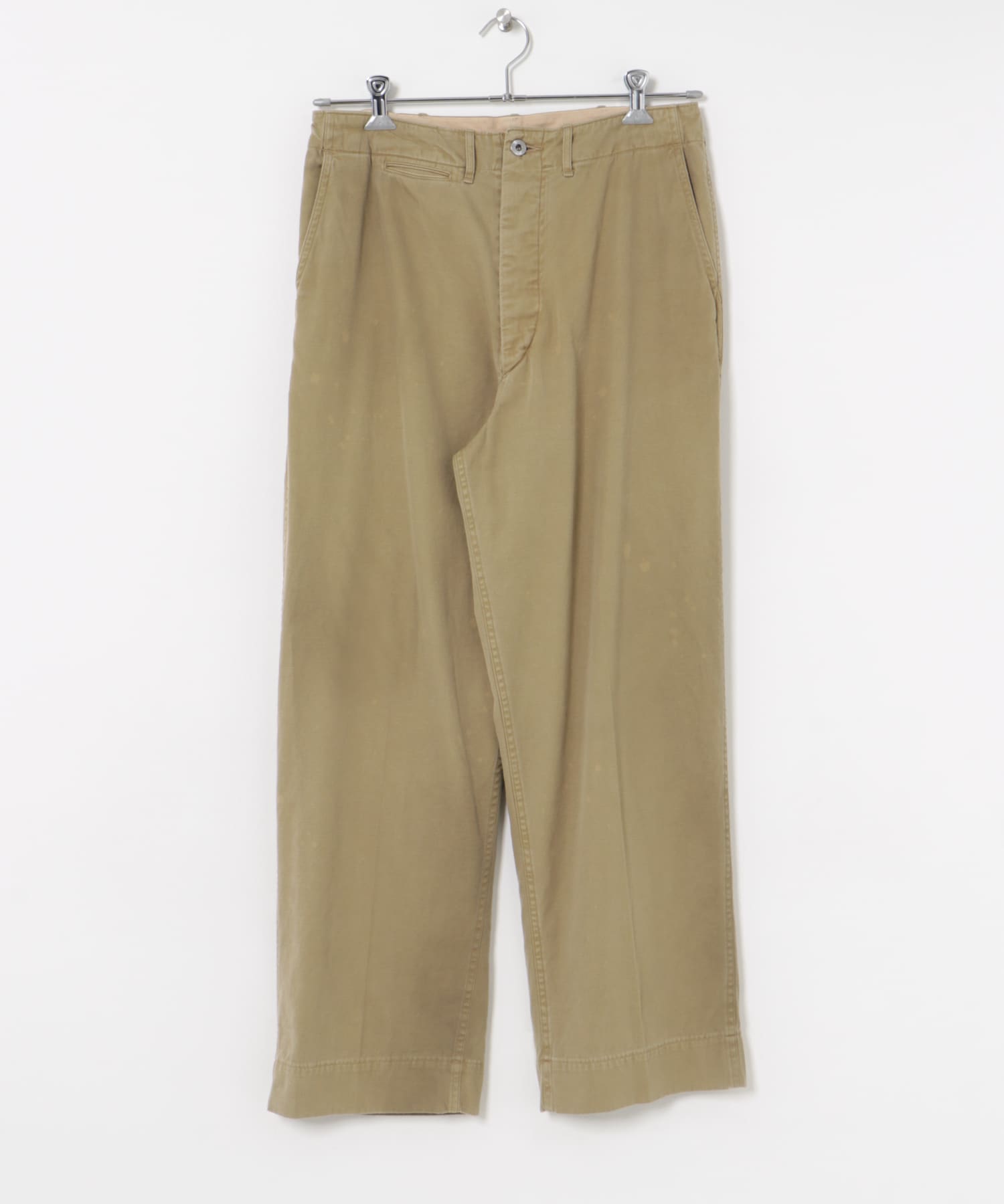 A PRESSE　Vintage Chino Trousers BEIGE 1
