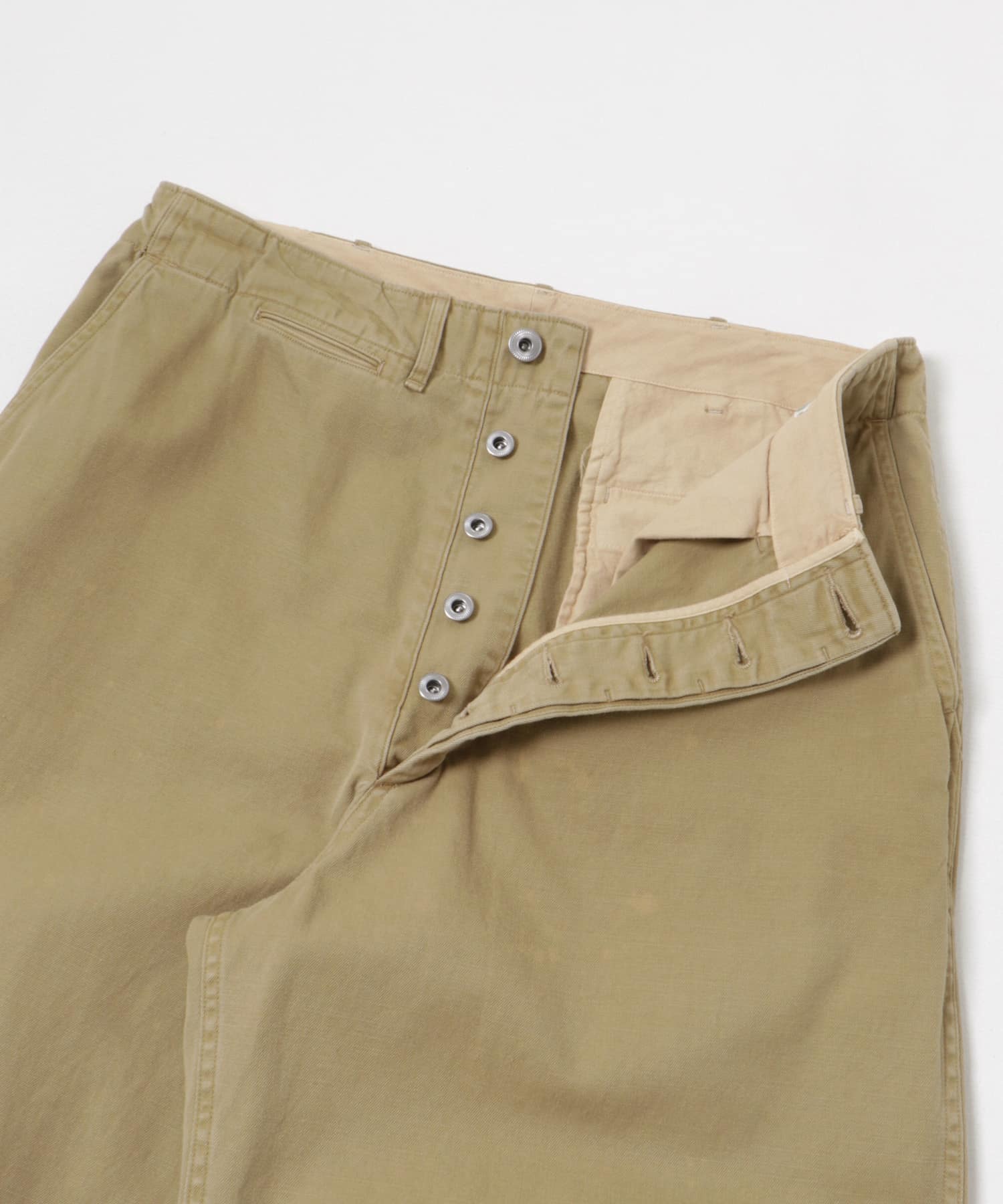 A PRESSE　Vintage Chino Trousers BEIGE 1