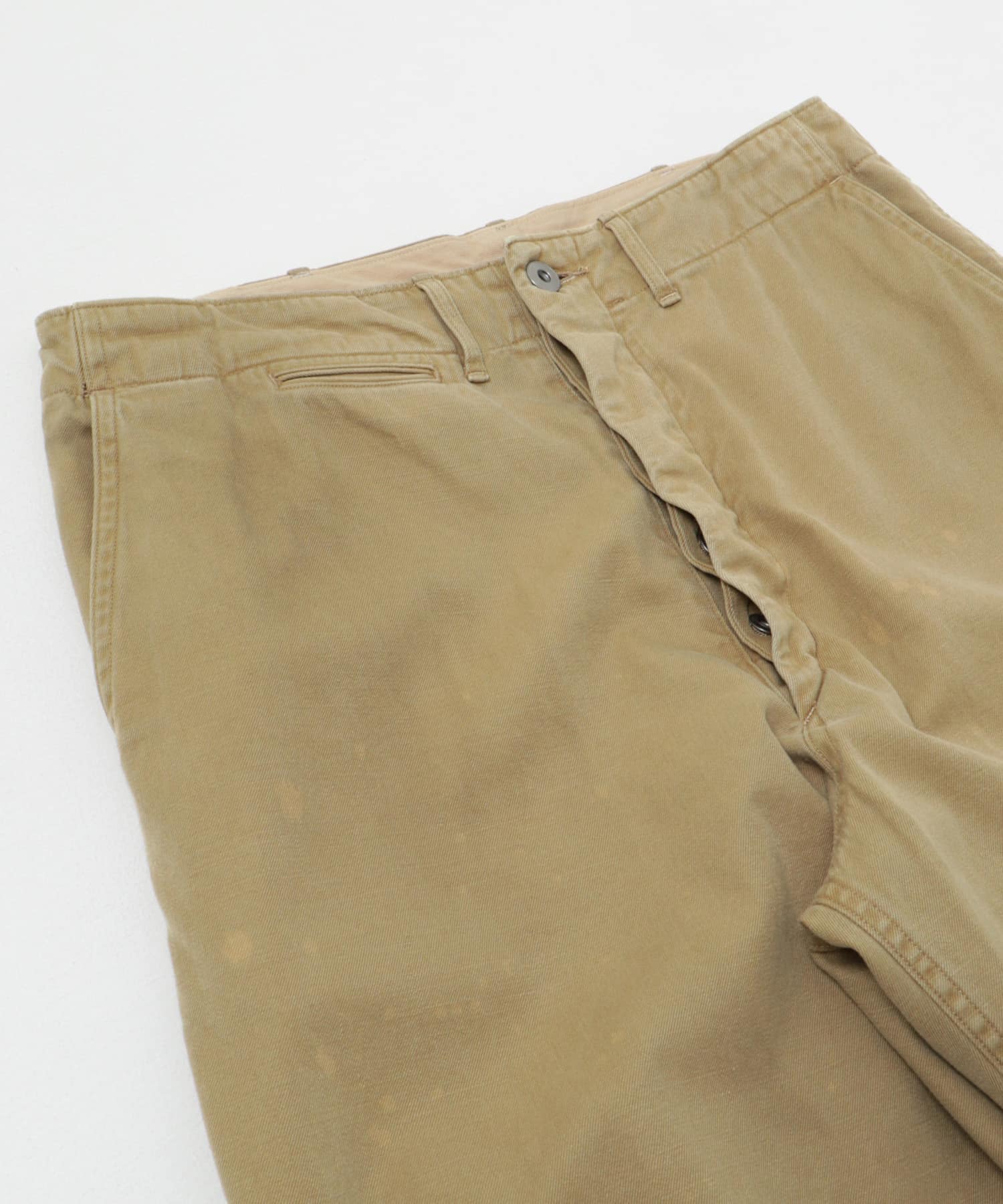 A PRESSE　Vintage Chino Trousers BEIGE 1