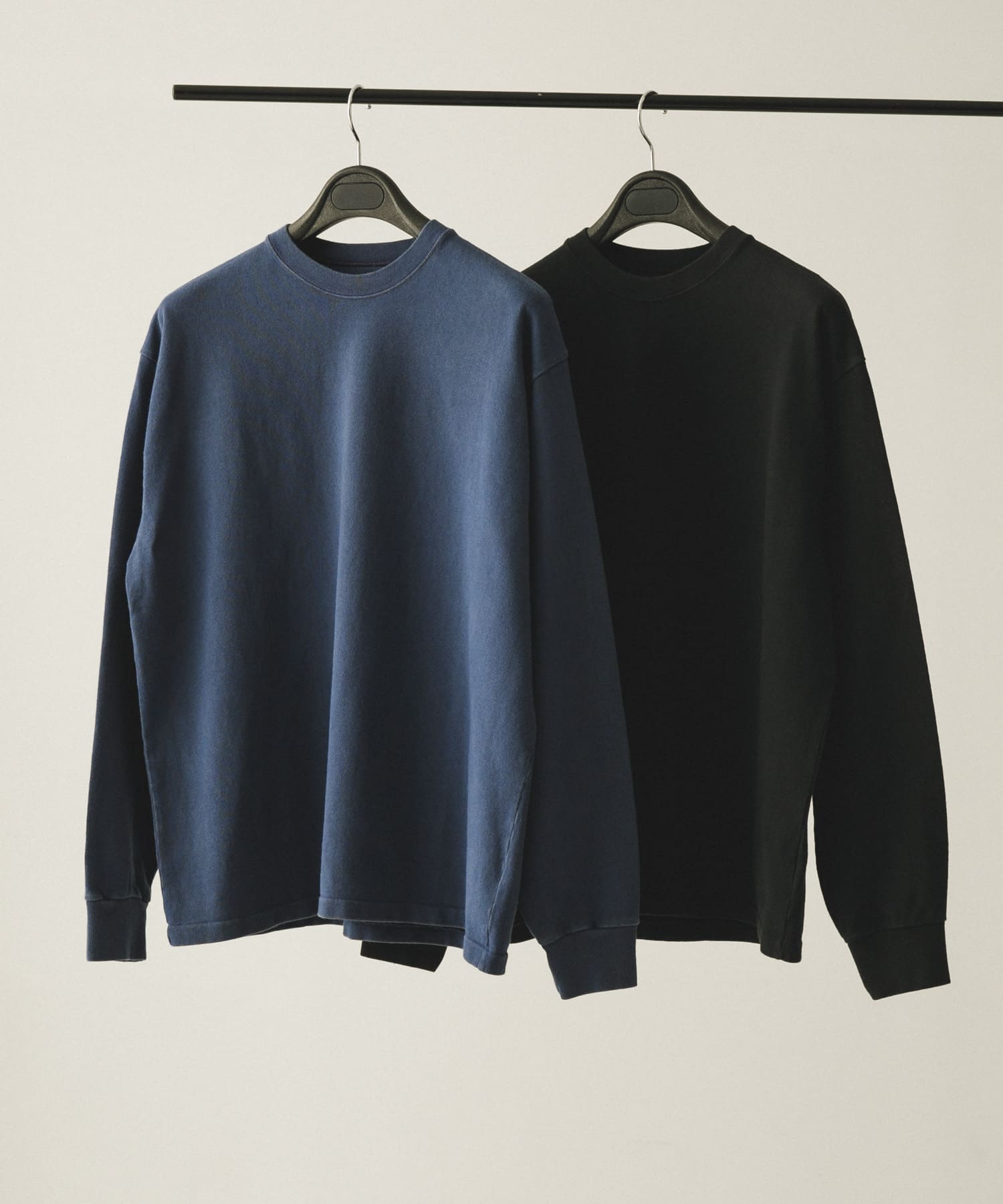 A PRESSE　Vintage L/S T-shirt NAVY 2