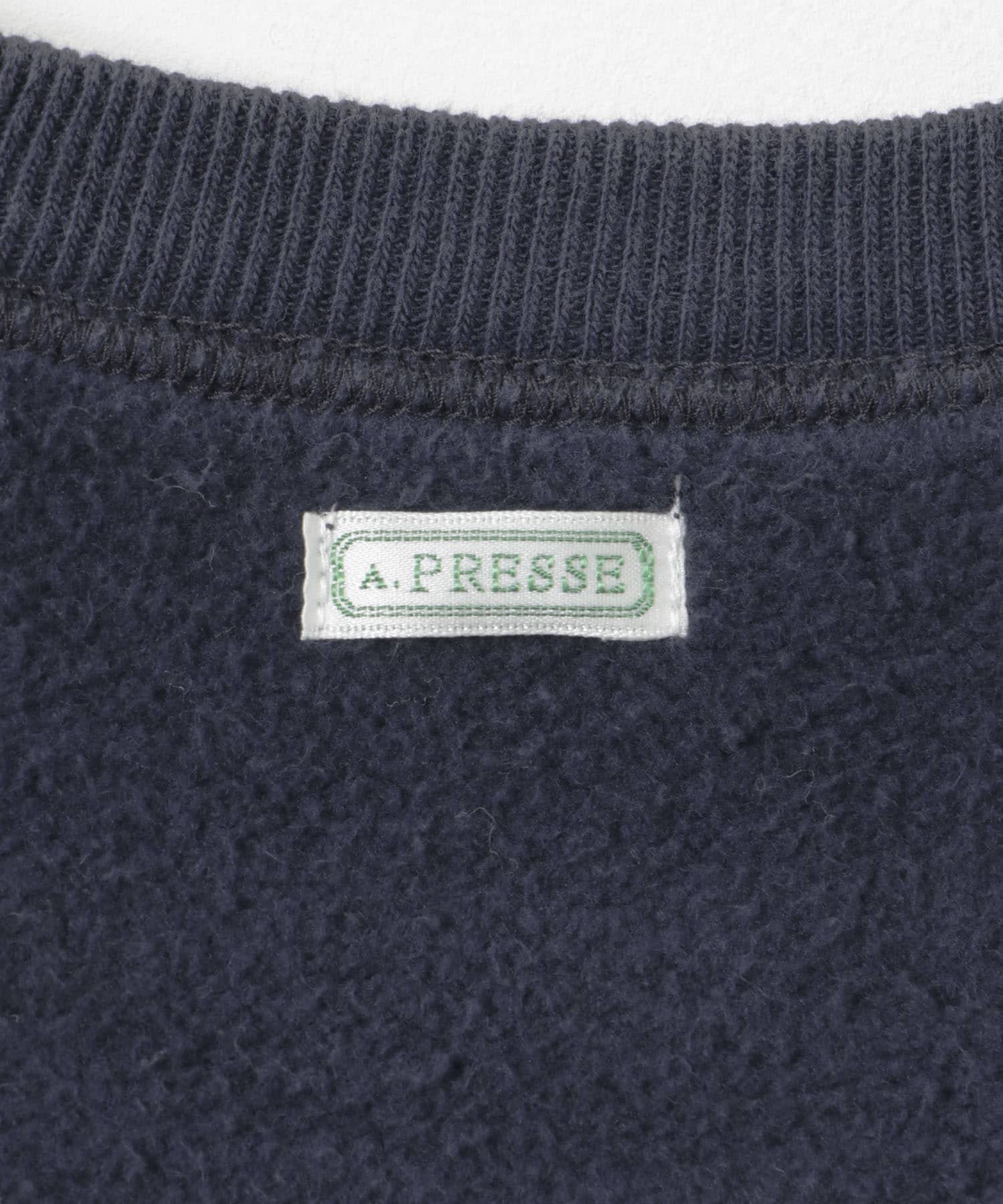 A PRESSE　Vintage Sweatshirt NAVY 2