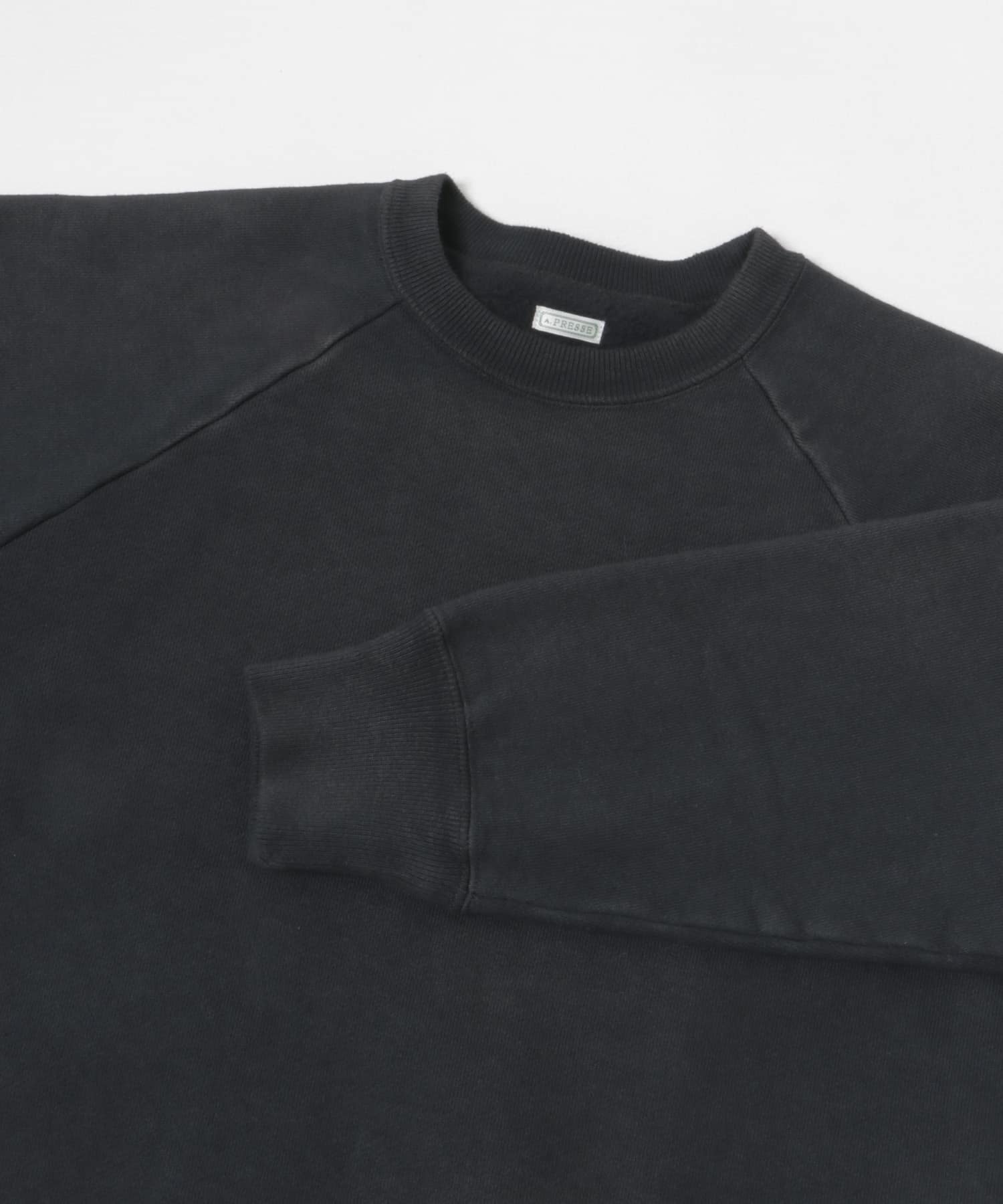 A PRESSE　Vintage Sweatshirt BLACK 2