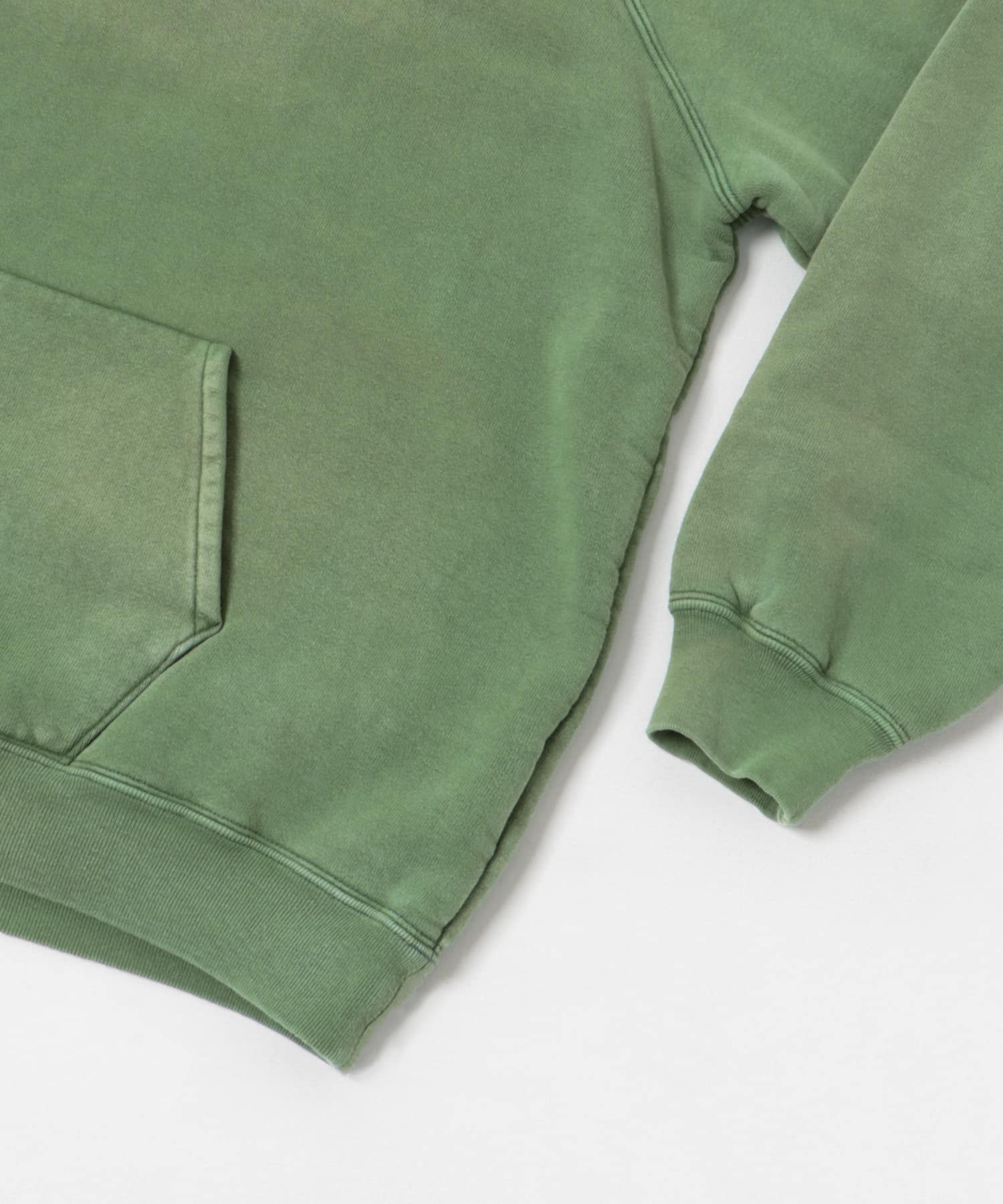 A PRESSE　Vintage Sweat Hoodie GREEN 2