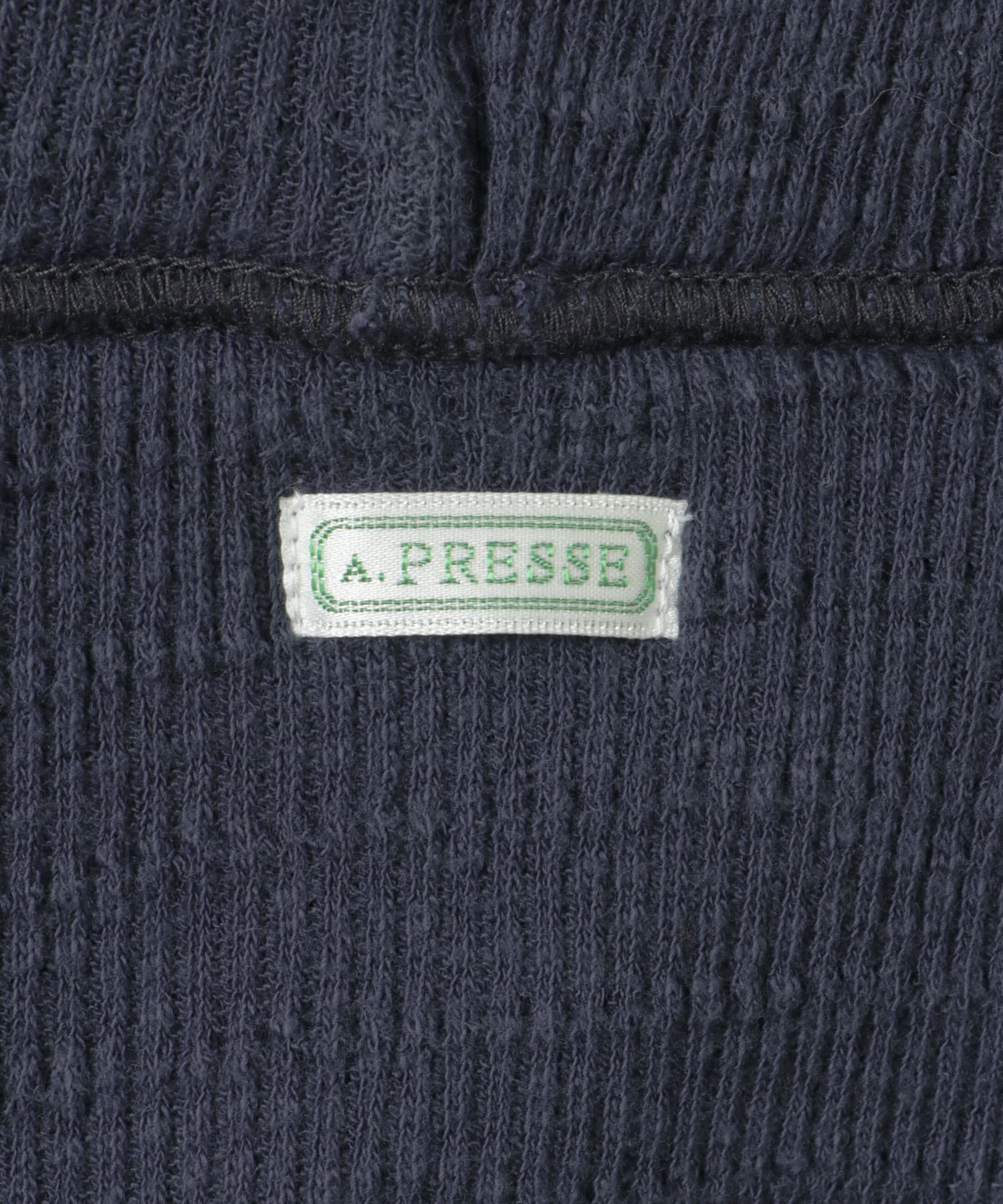 A PRESSE　Vintage Sweat Hoodie NAVY 2