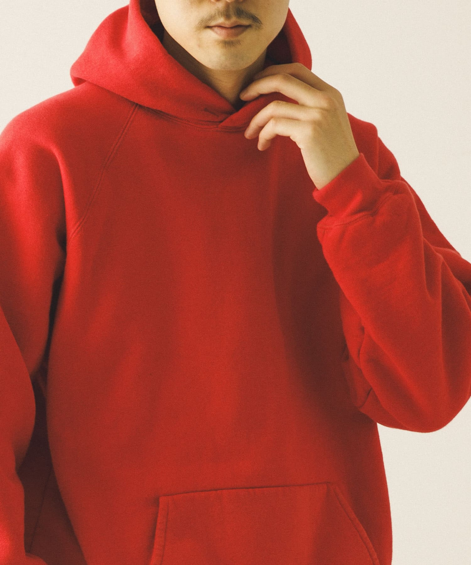 A PRESSE　Vintage Sweat Hoodie RED 2