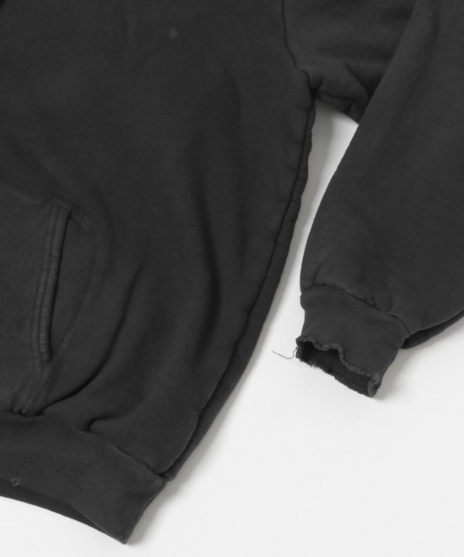 A PRESSE　Vintage Zip Sweat Hoodie BLACK 2