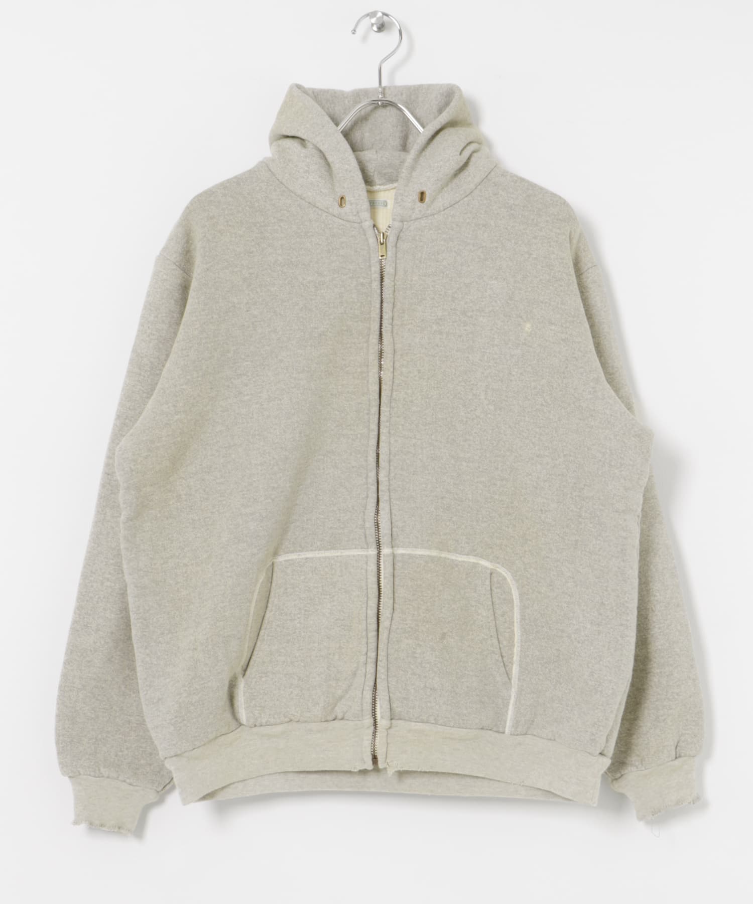 A PRESSE　Vintage Zip Sweat Hoodie GRAY 2