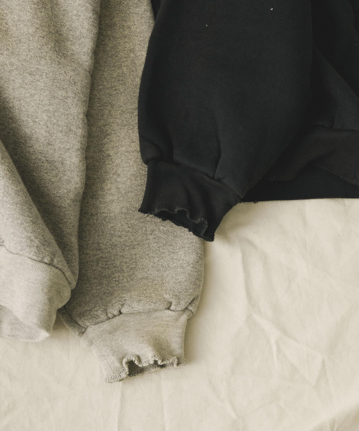 A PRESSE　Vintage Zip Sweat Hoodie GRAY 2