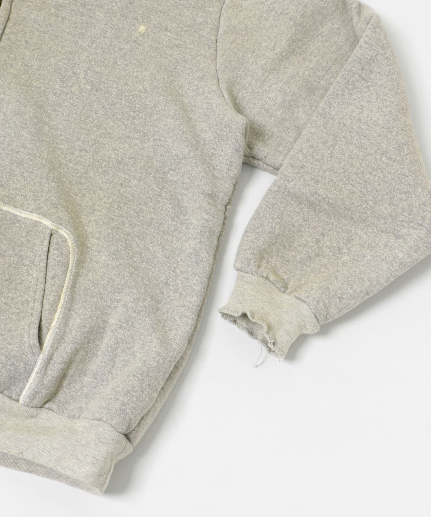 A PRESSE　Vintage Zip Sweat Hoodie GRAY 2