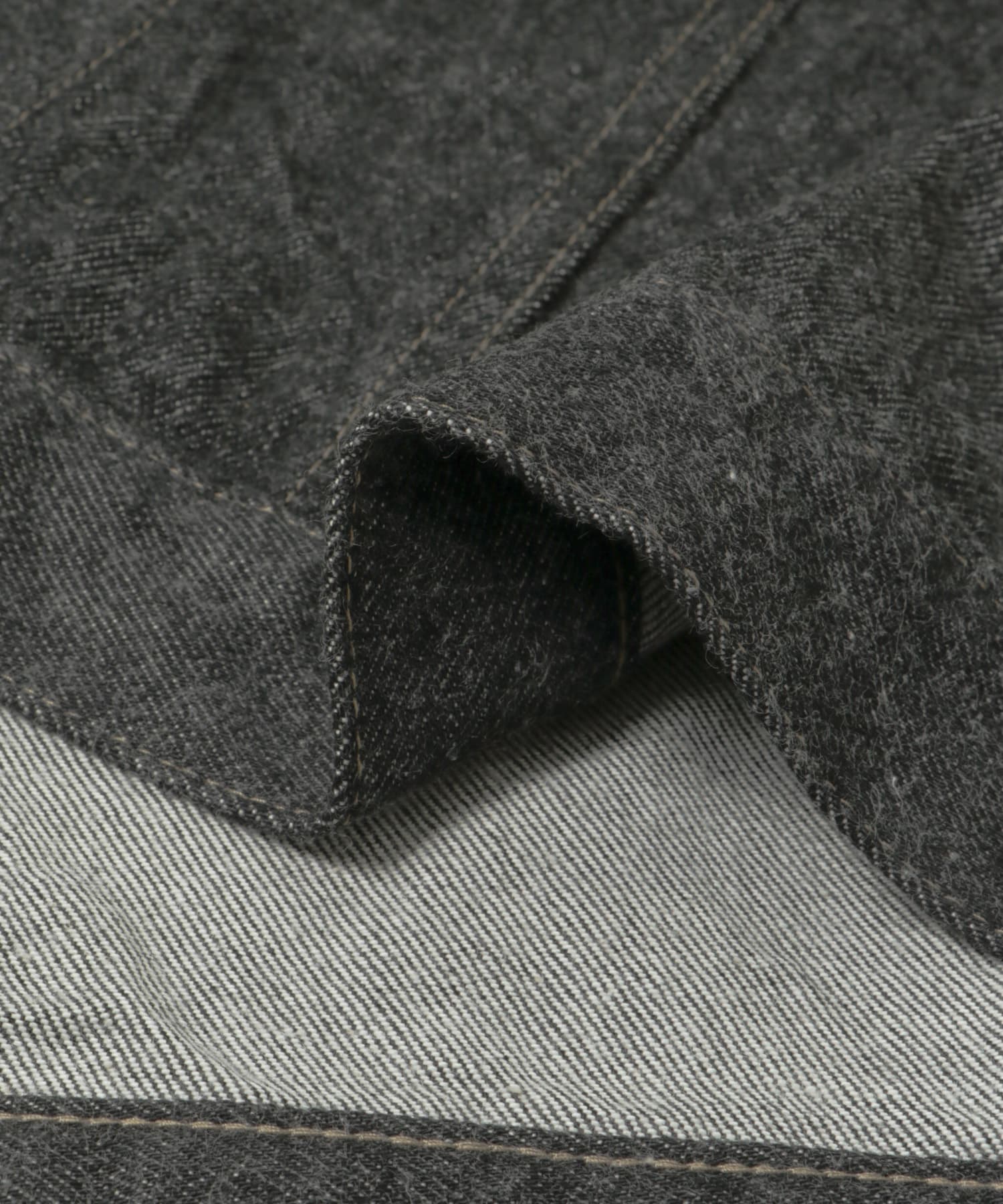 A PRESSE Black Denim Trucker Jacket(46 BLACK): アウター｜URBAN