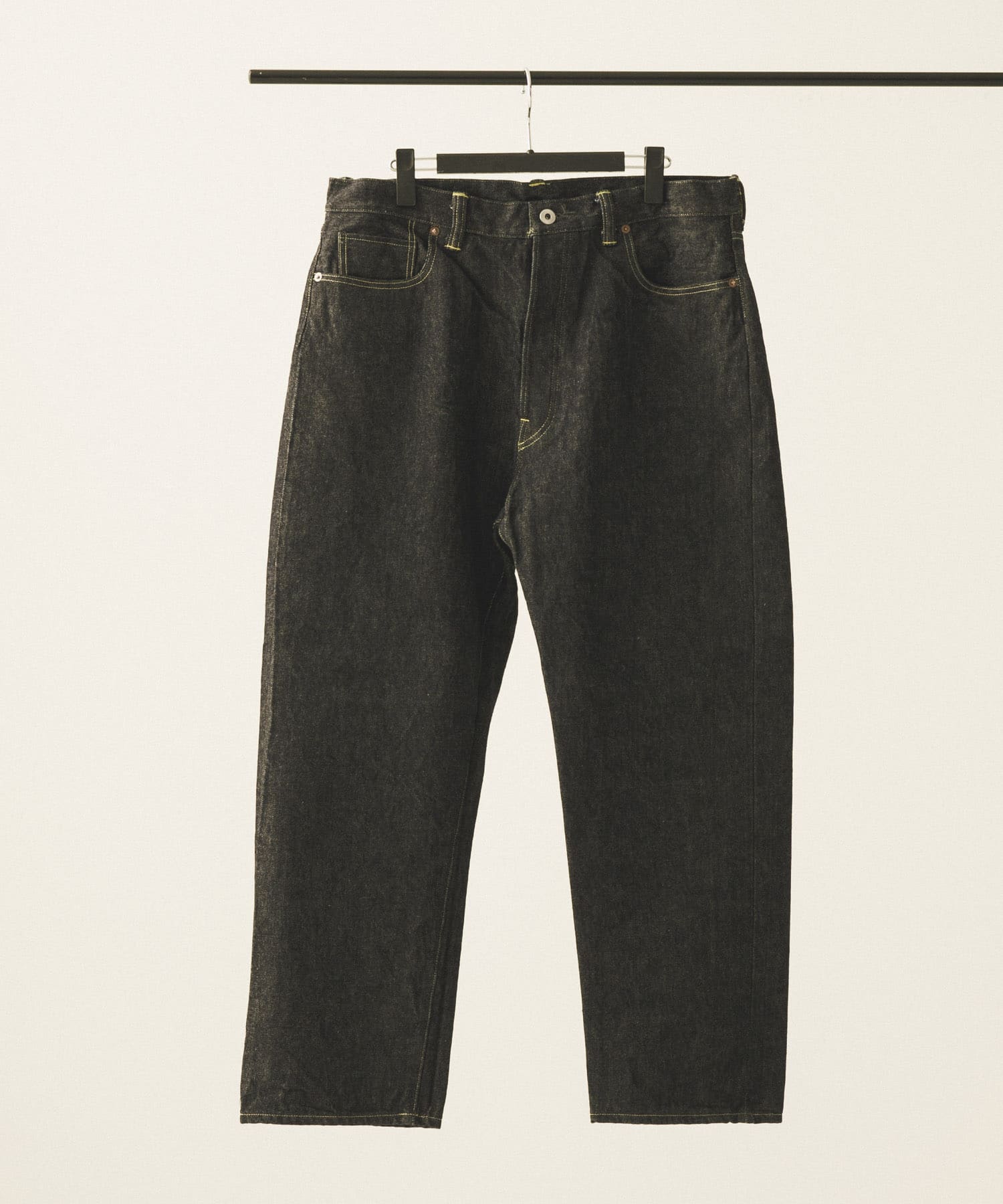 A PRESSE　Washed Denim Wide Pants