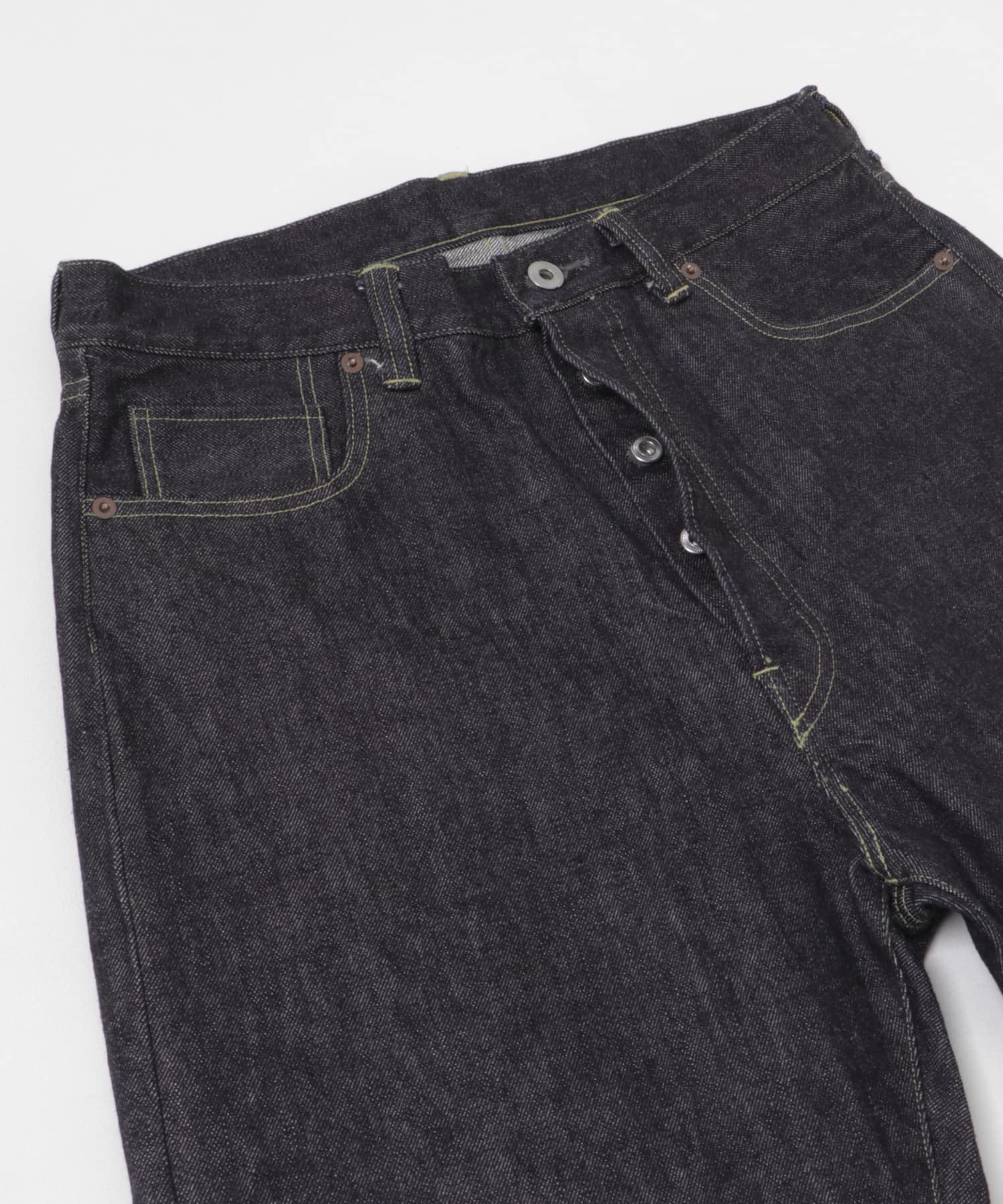 A PRESSE　Washed Denim Wide Pants INDIGO 30/28