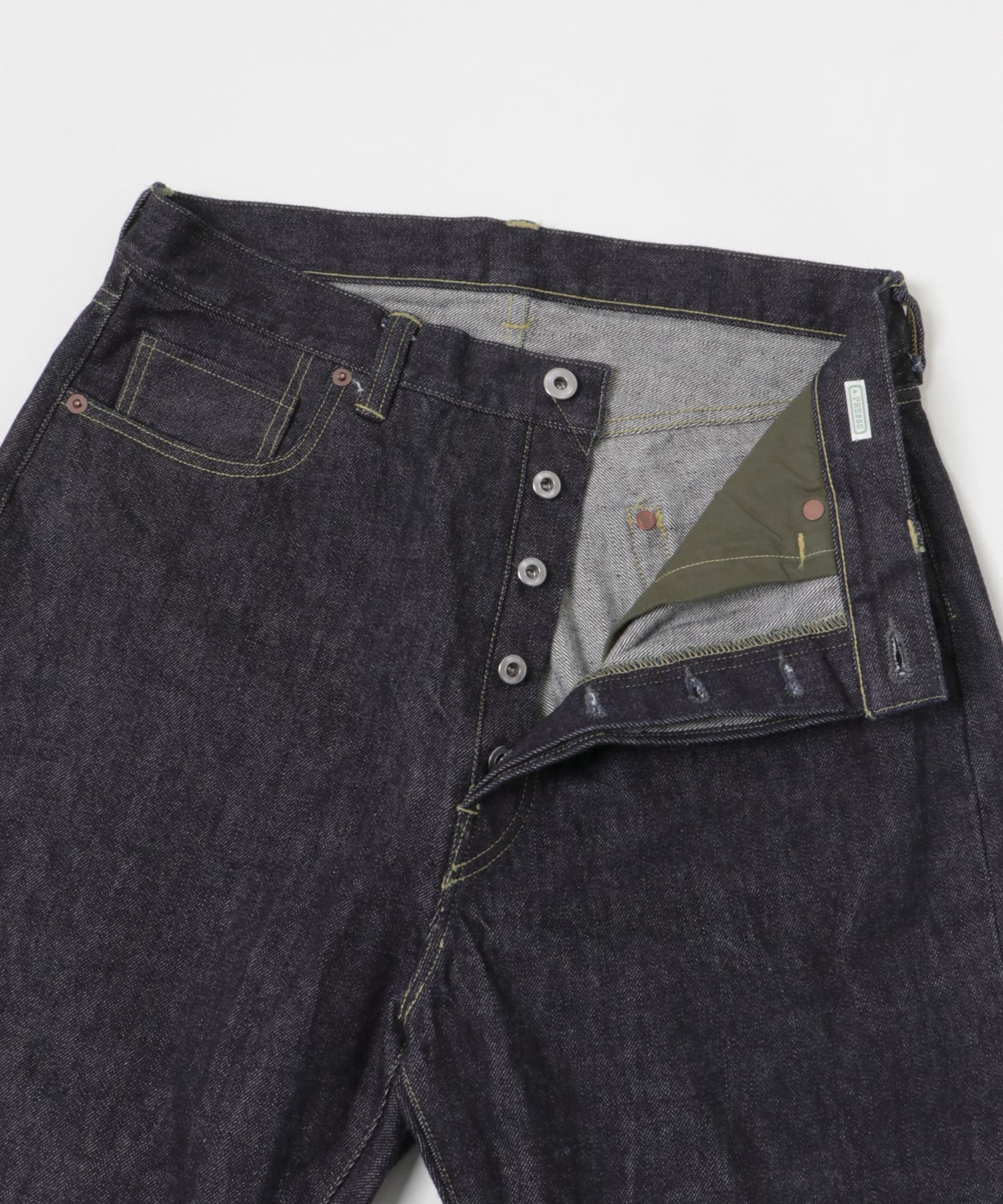 A PRESSE　Washed Denim Wide Pants INDIGO 30/28