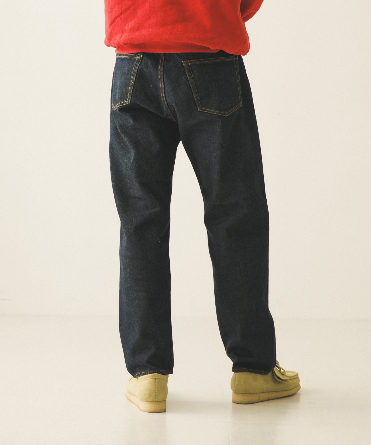 A PRESSE　Washed Denim Pants E INDIGO 30/27