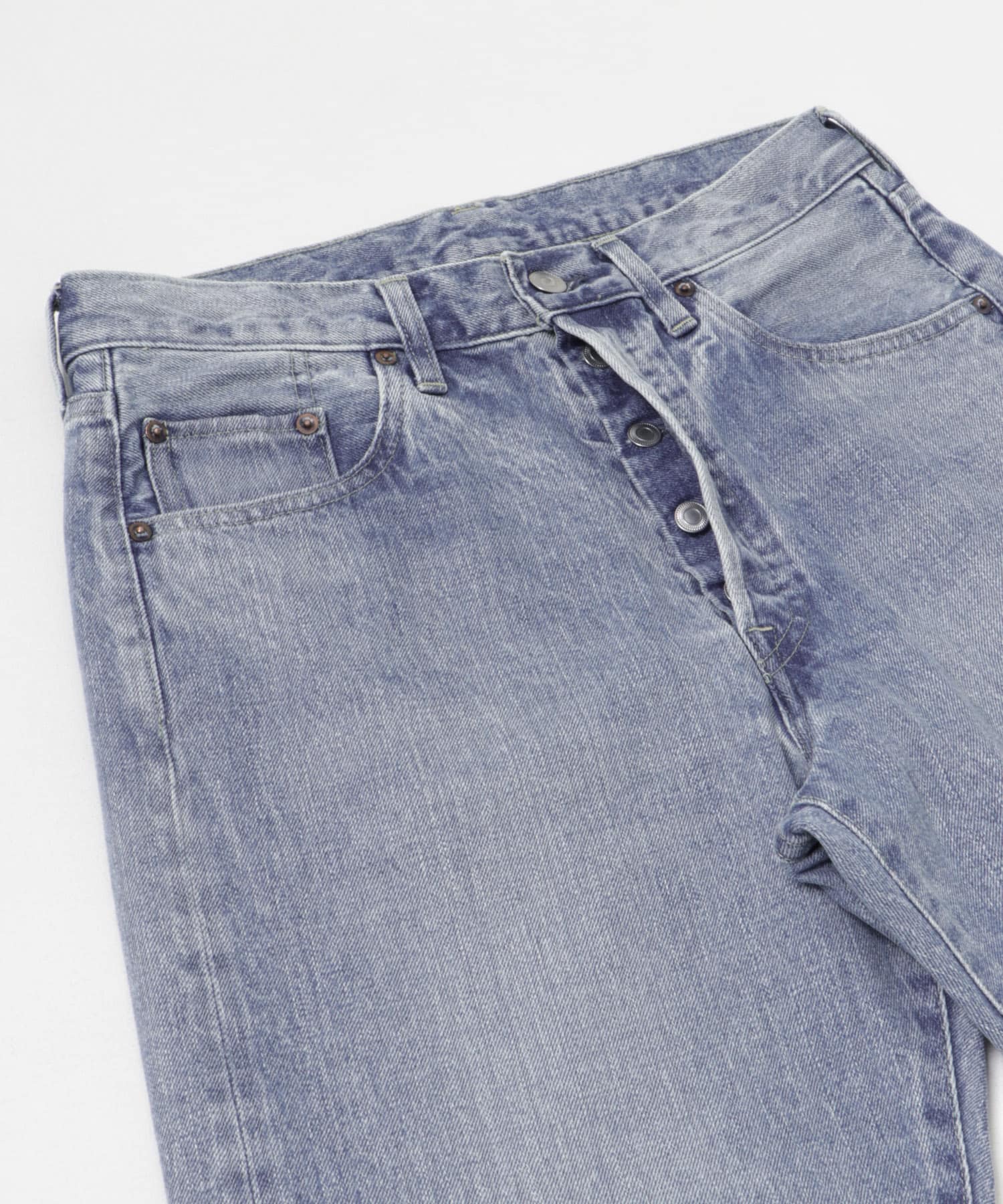 A PRESSE　Washed Denim Pants INDIGO 30