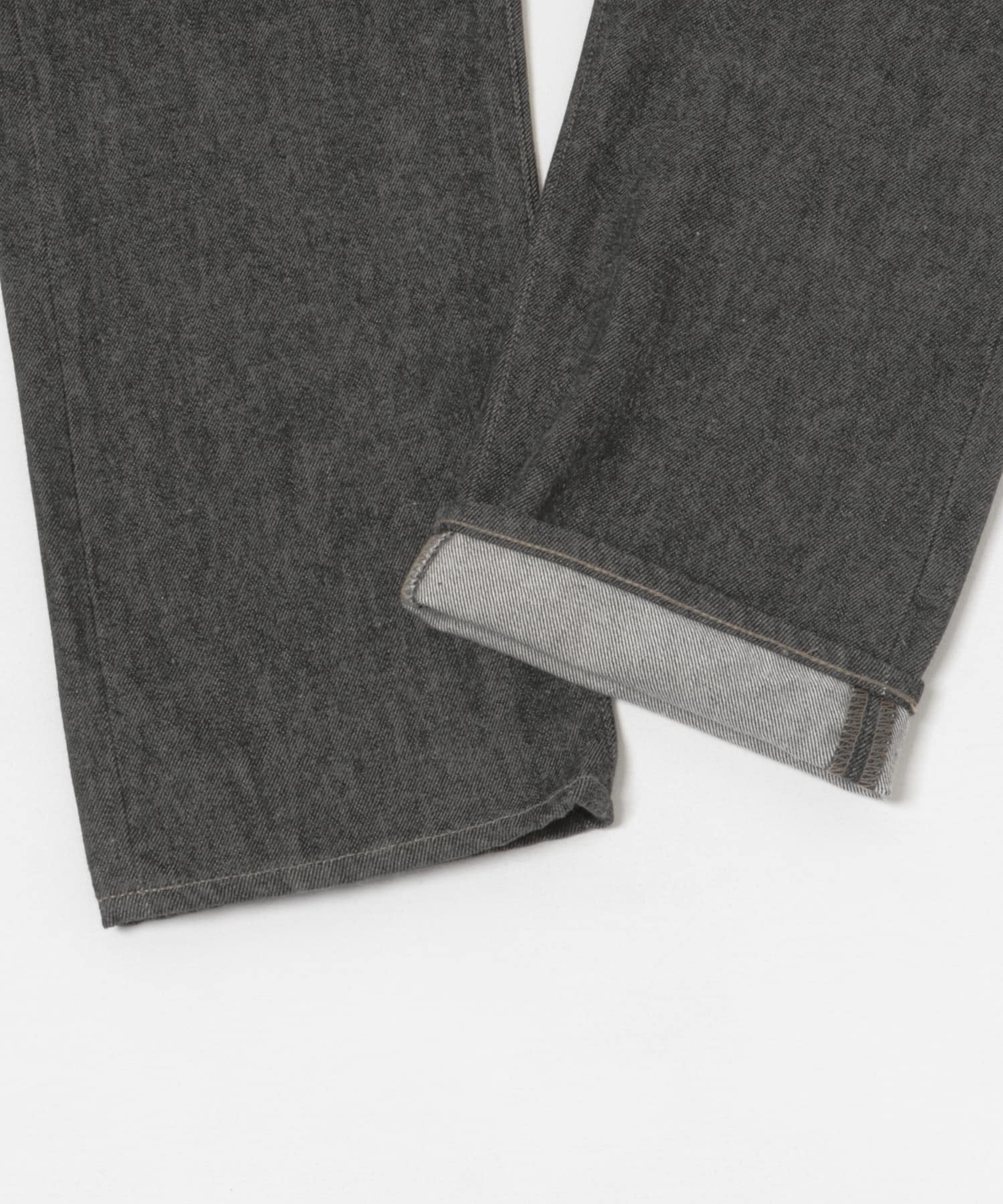 A PRESSE　Black Washed Denim Pants BLACK 30