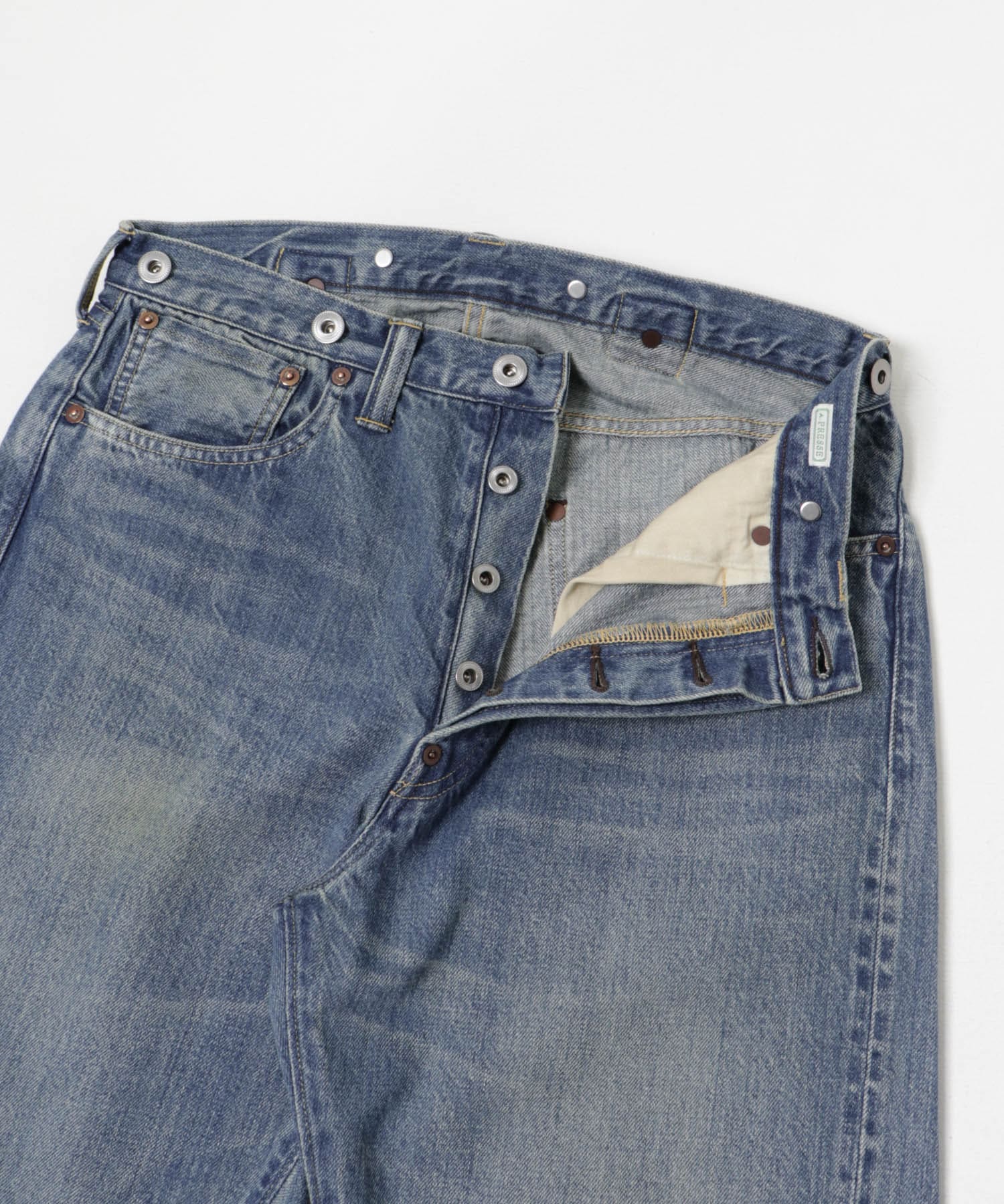 A PRESSE　No.2 Washed Denim Pants INDIGO 30/28