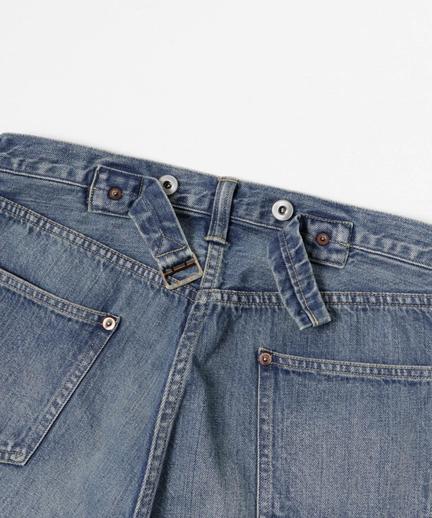 A PRESSE　No.2 Washed Denim Pants INDIGO 30/28