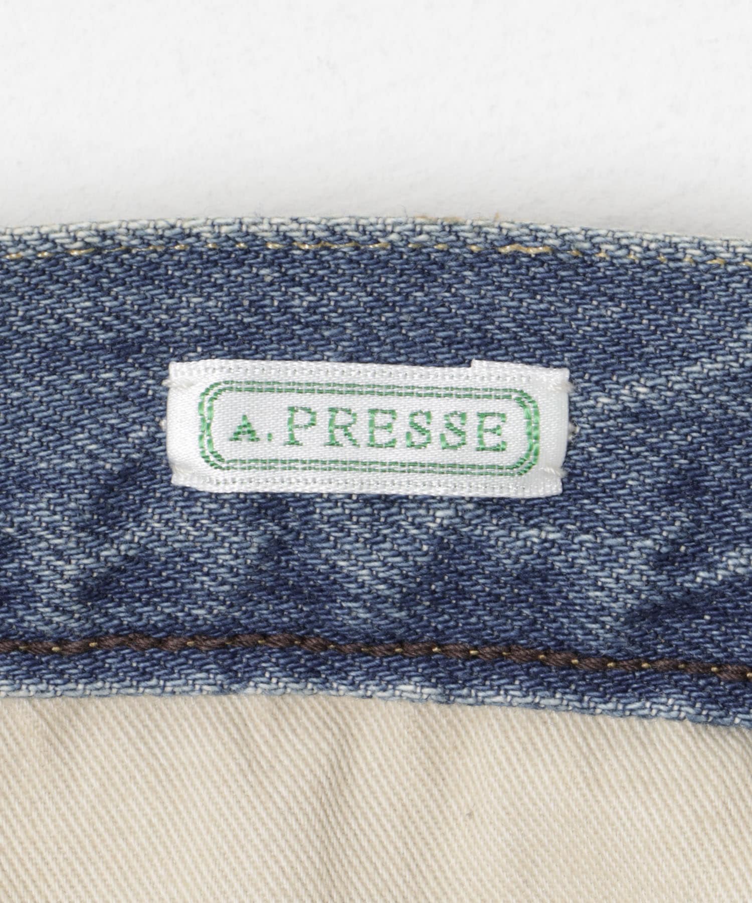 A PRESSE　No.2 Washed Denim Pants INDIGO 32/28