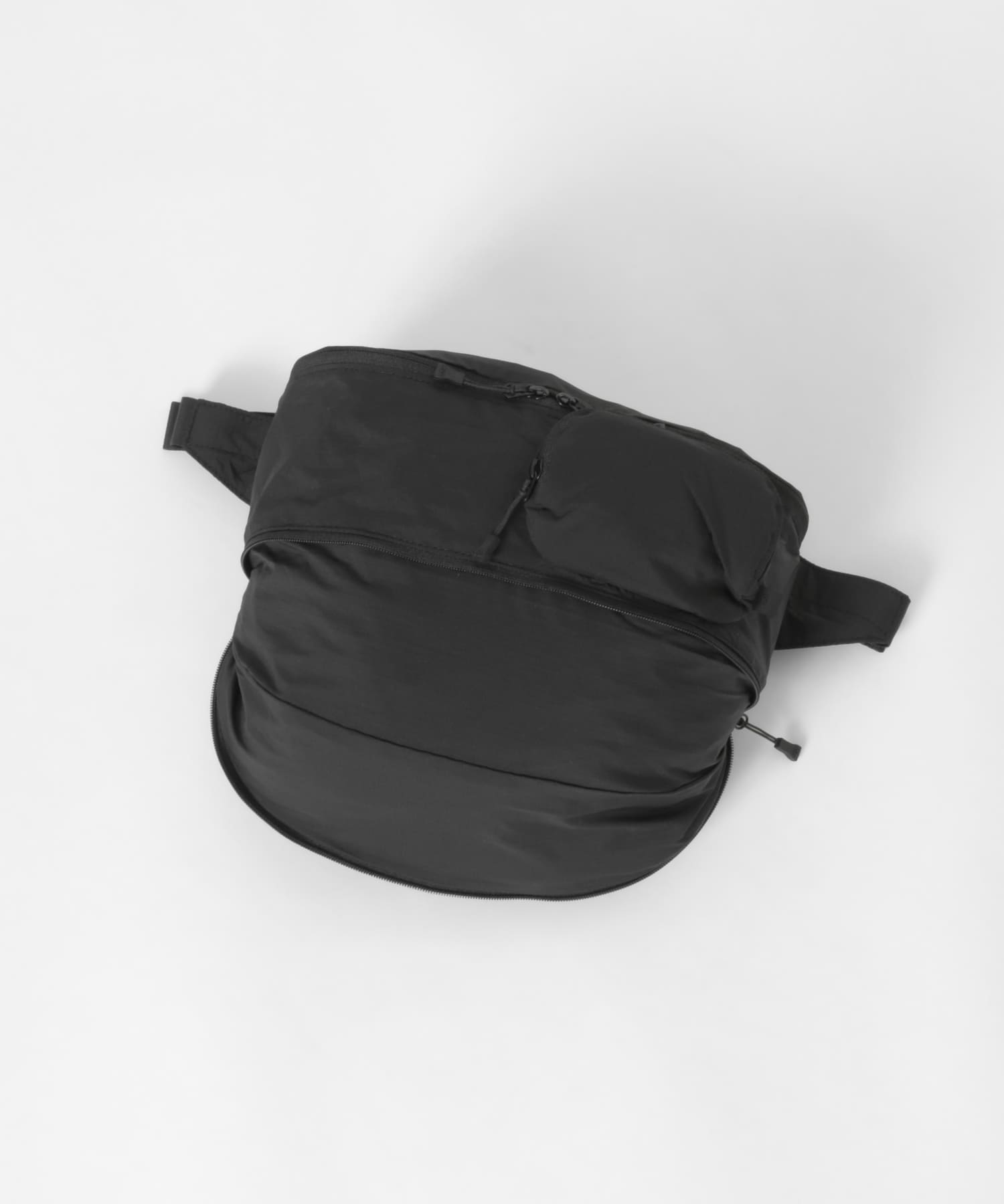 DAIWA PIER39　TRAVEL EXPAND FANNY BAG BLACK FREE