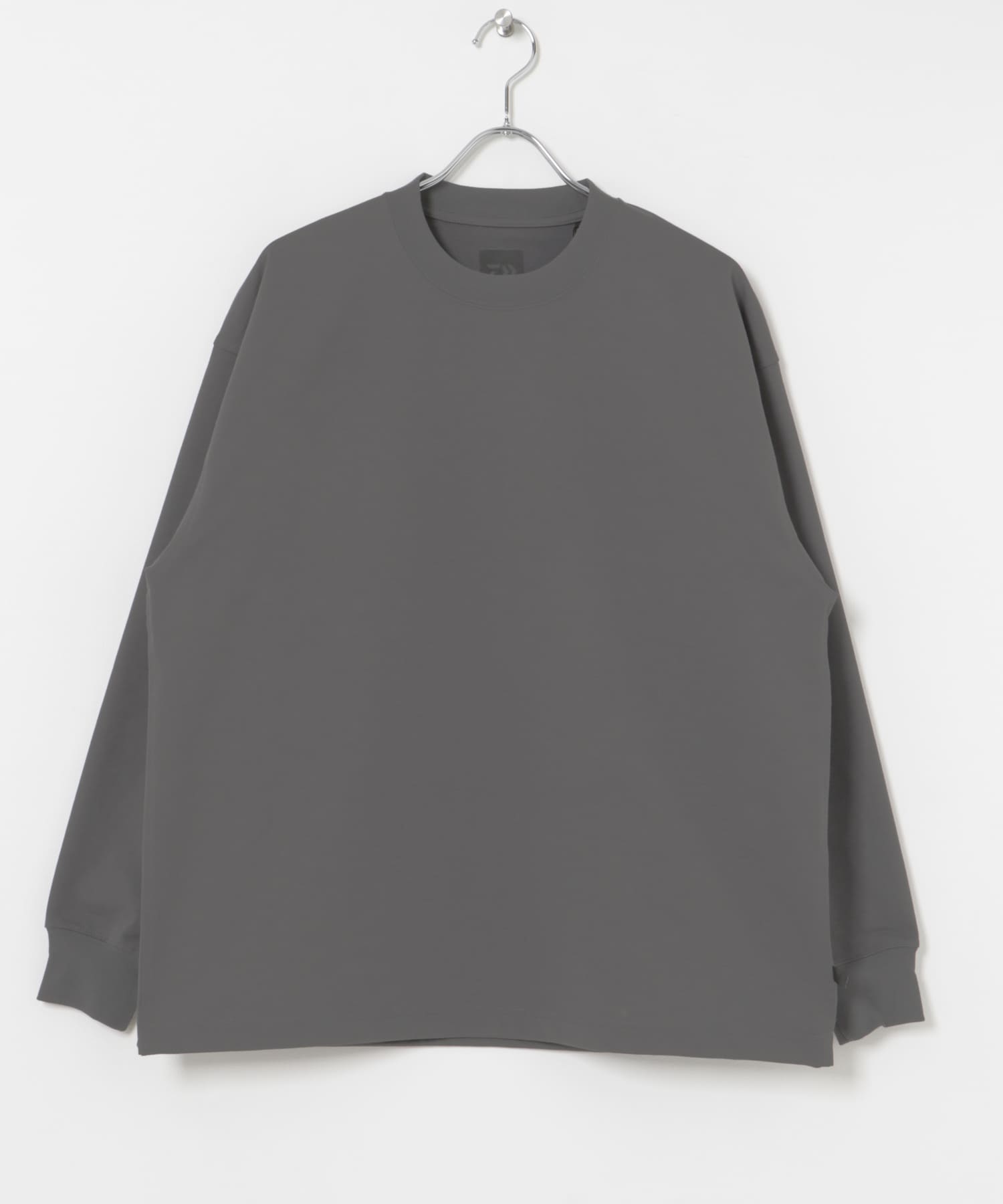 DAIWA PIER39　TECH DRAWSTRING L/S TEE CHARCOAL S