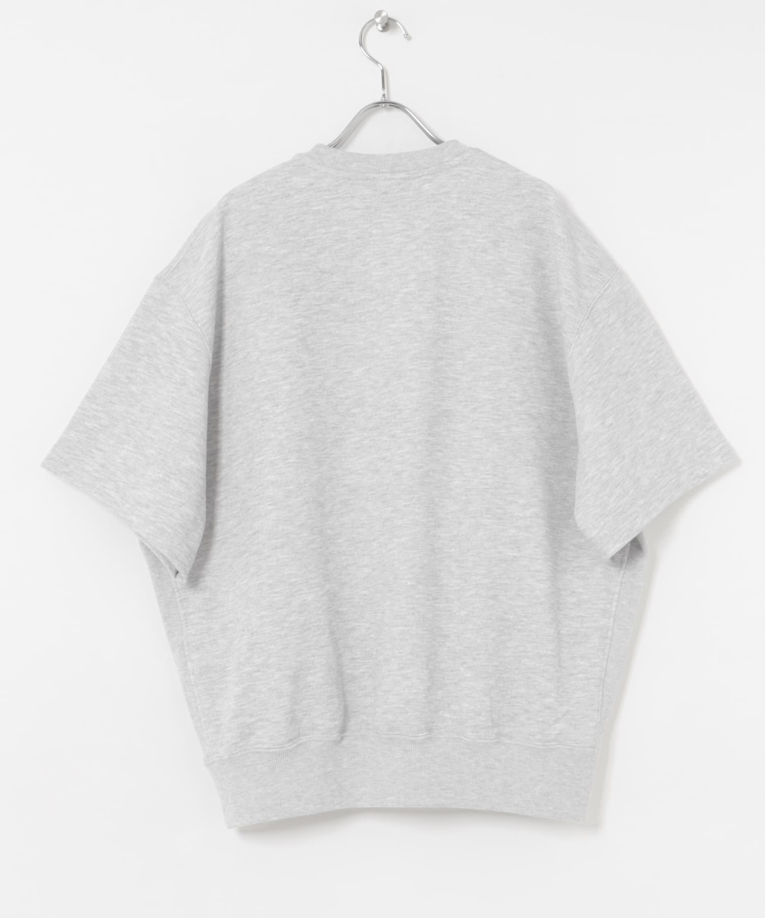 DAIWA PIER39　TECH SWEAT CREW S/S TOP GRAY S