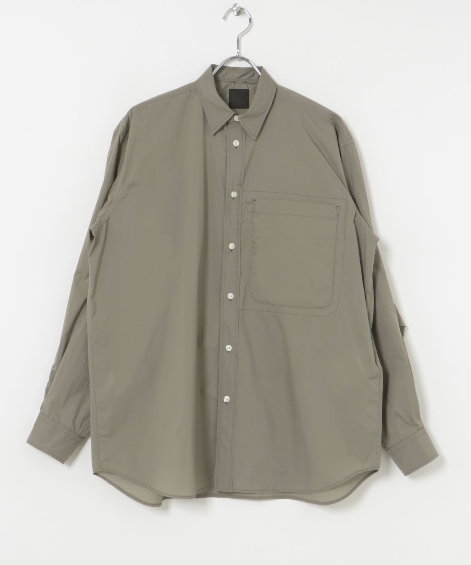 DAIWA PIER39　TECH TRAVEL SHIRT WOLF GRAY S