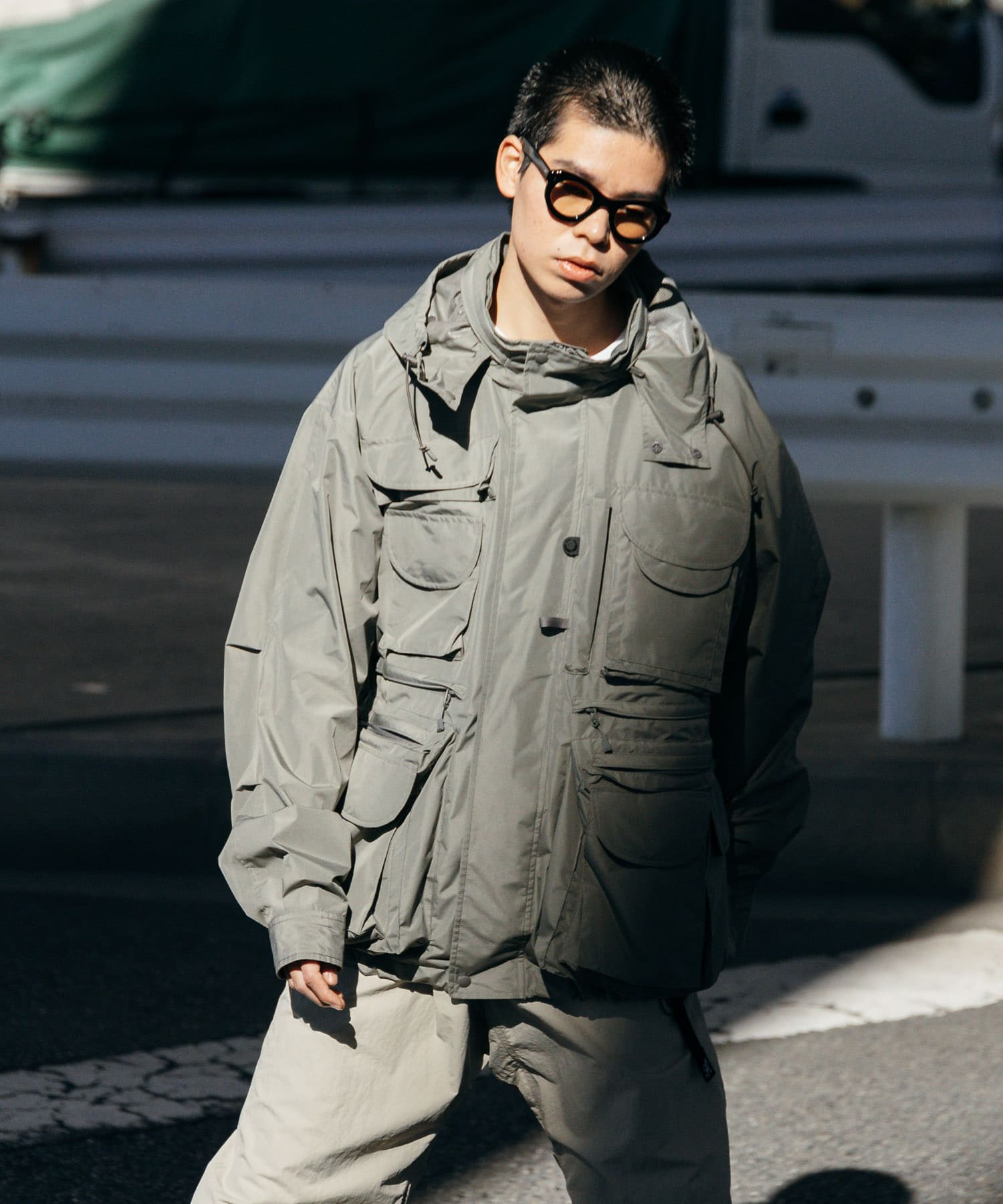 DAIWA PIER39　GTX WS PERFECT FISHING JACKET WOLF GRAY S