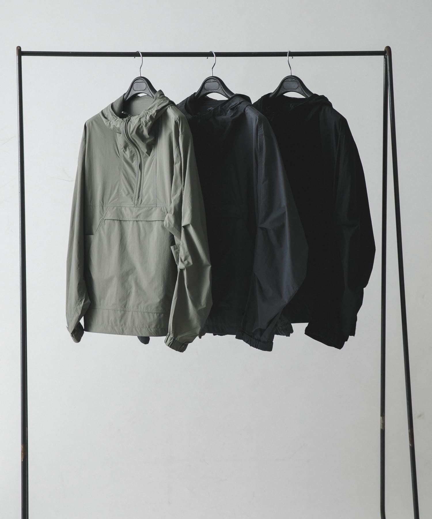 DAIWA PIER39　TECH TRAVEL ANORAK WOLF GRAY M