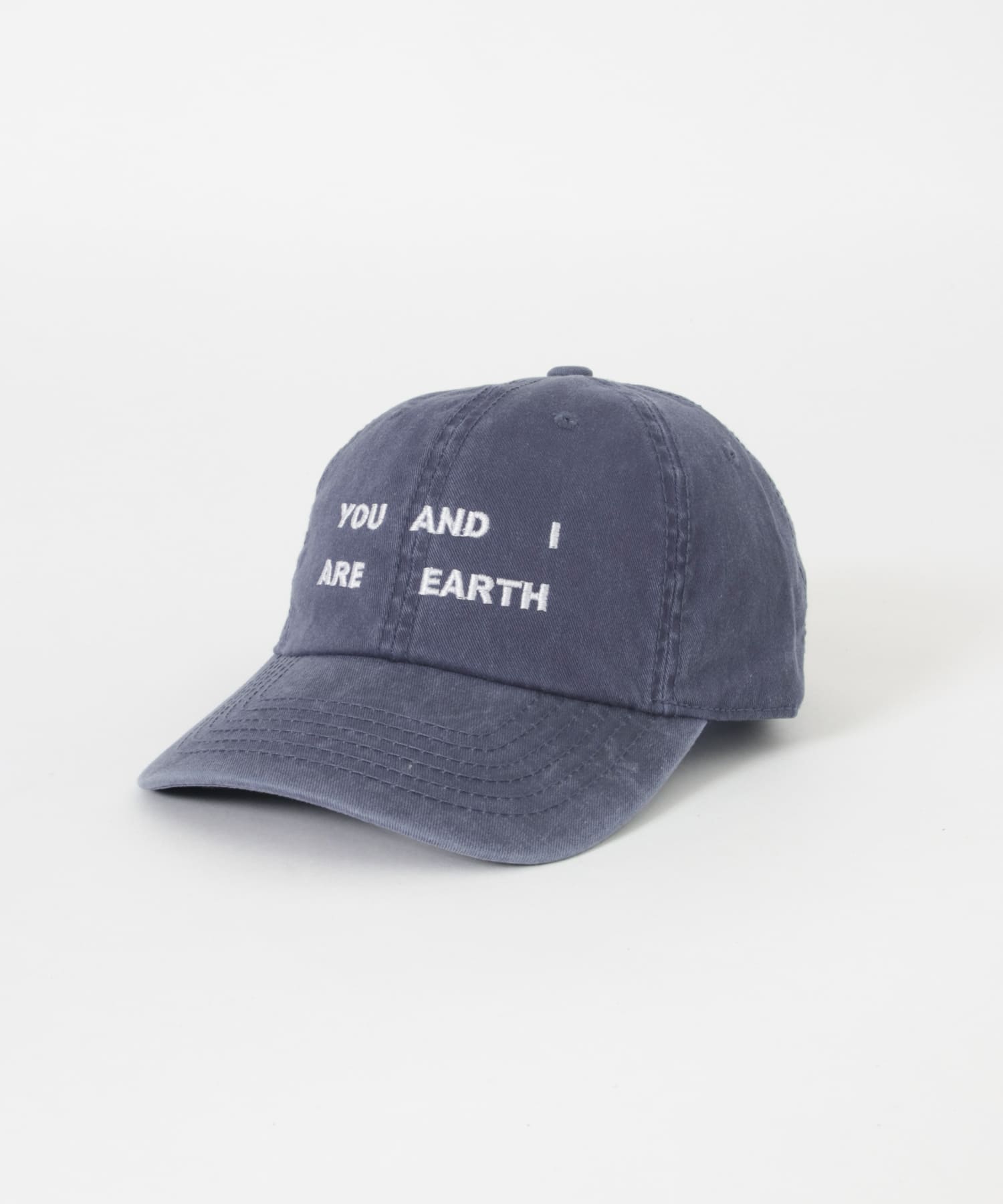 BLANKMAG　YOU AND I ARE EARTH  Cap Navy FREE