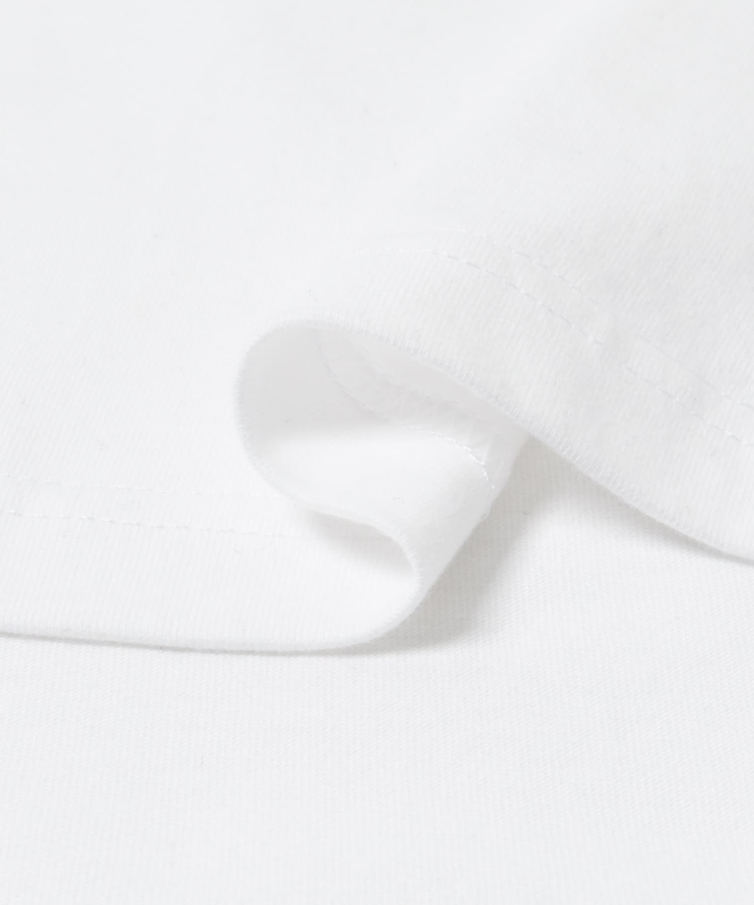 BLANKMAG　B/W photo L/S Tee White M