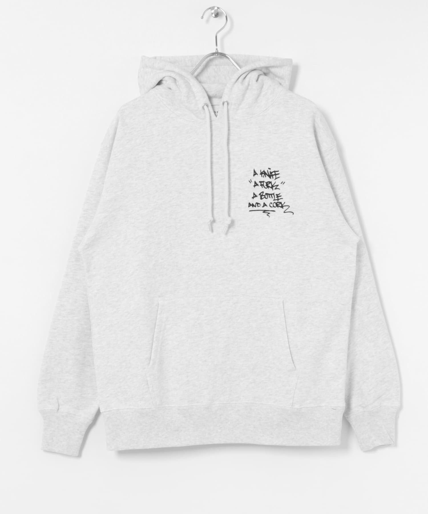 BLANKMAG　003 Hoodie Ash M