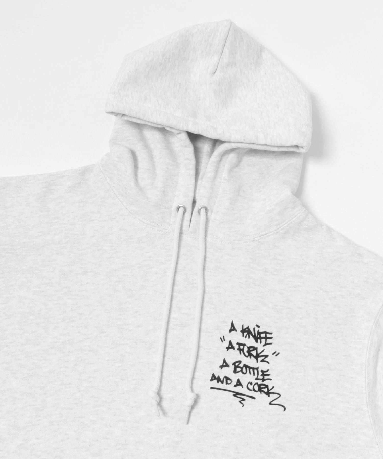 BLANKMAG　003 Hoodie Ash M