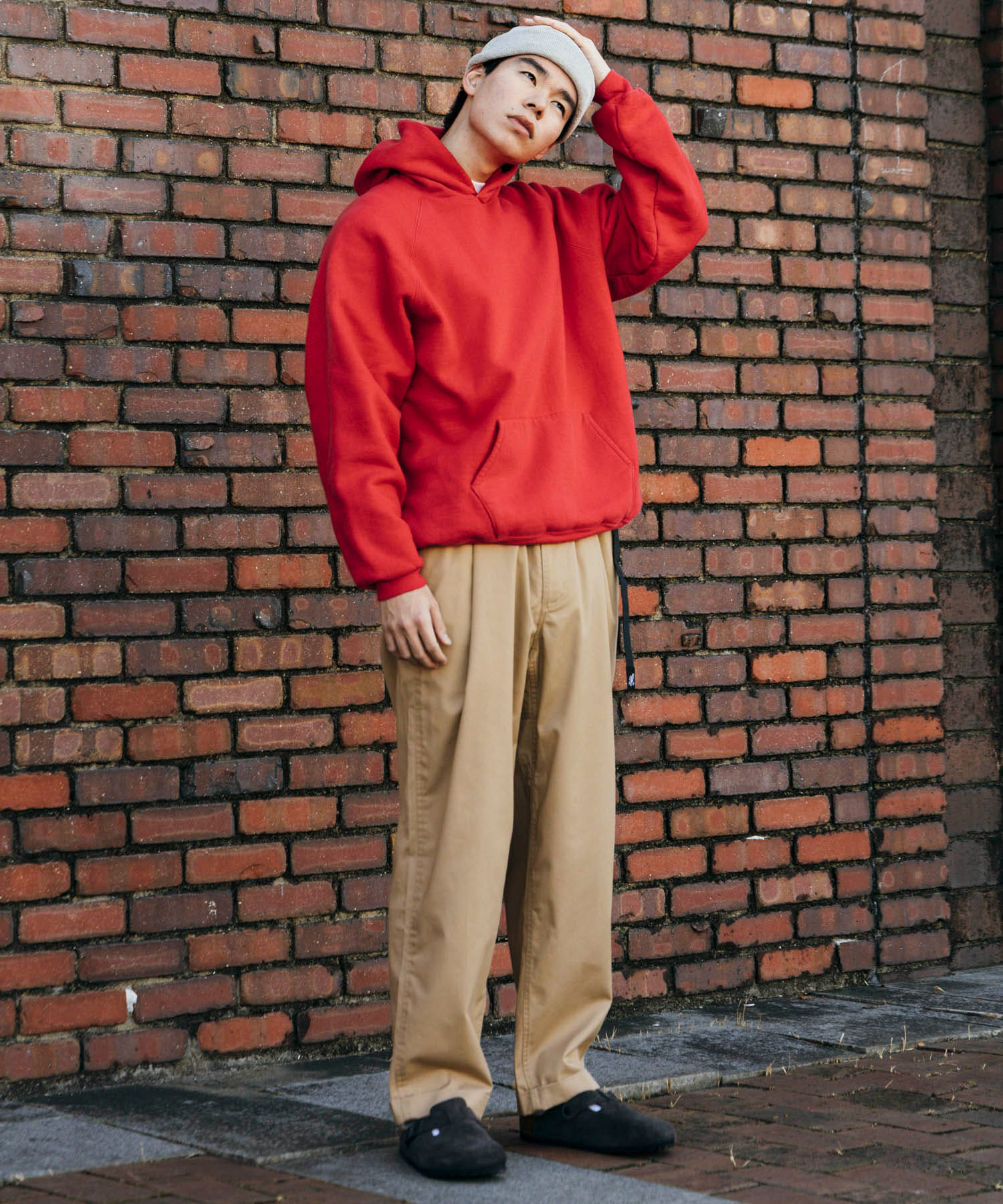 model身長：174cm 着用サイズ：L