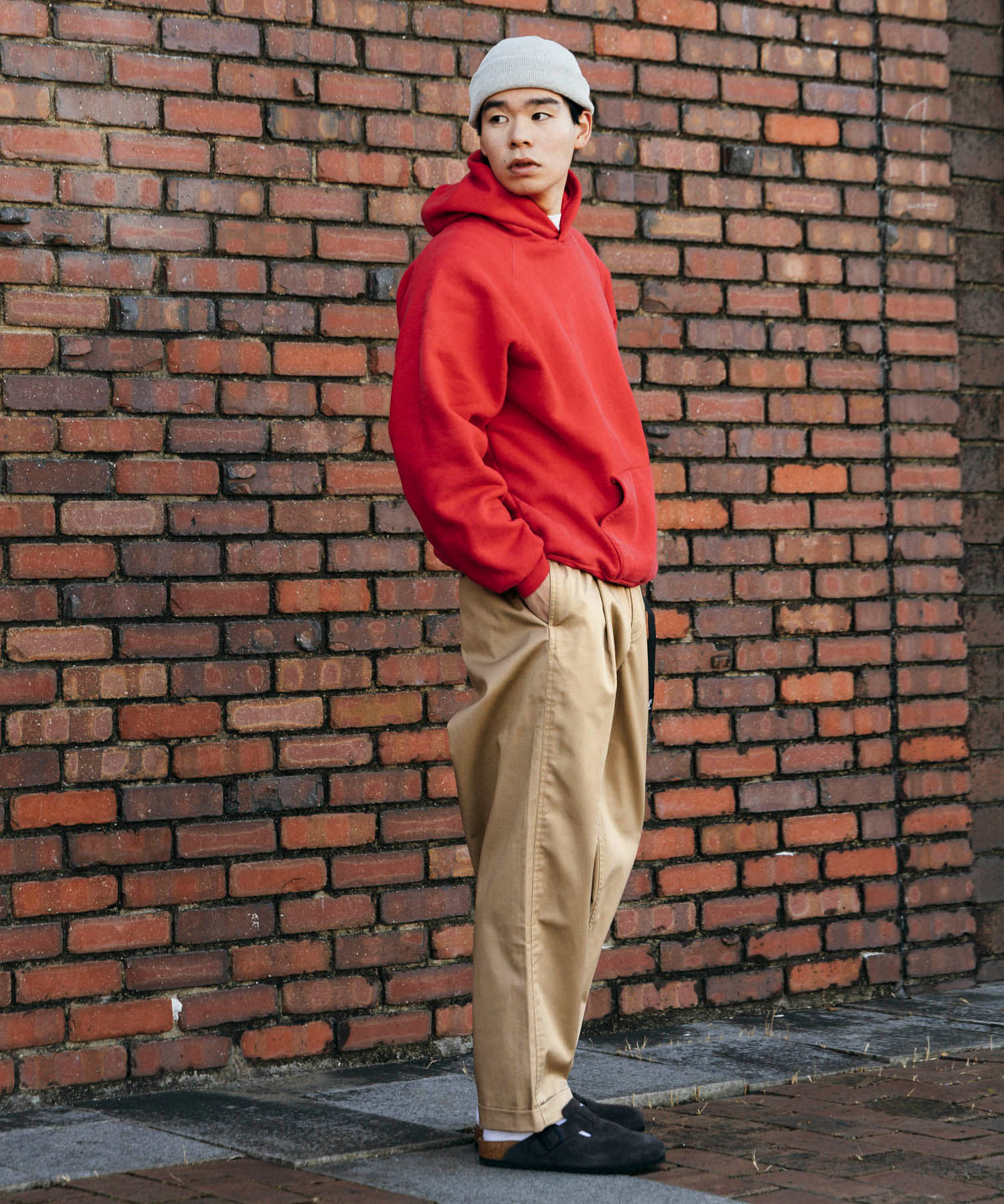 model身長：174cm 着用サイズ：L