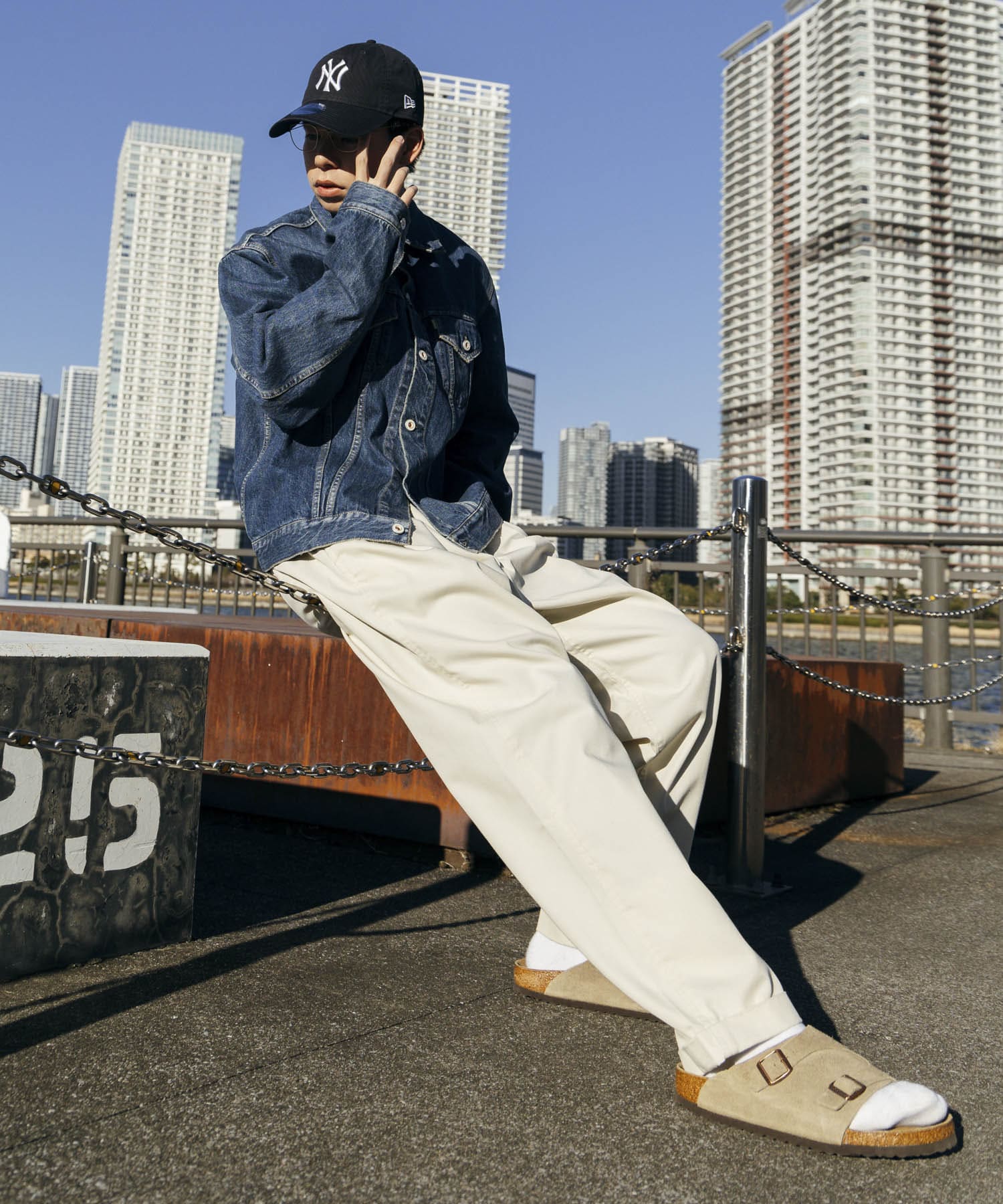 Gramicci / LOWERCASE　TC TWILL TUCK TAPERED