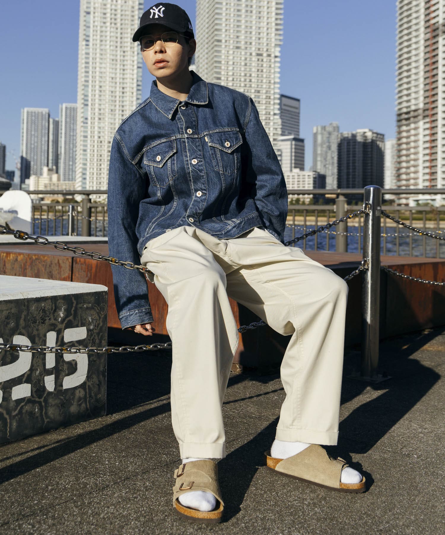model身長：174cm 着用サイズ：L