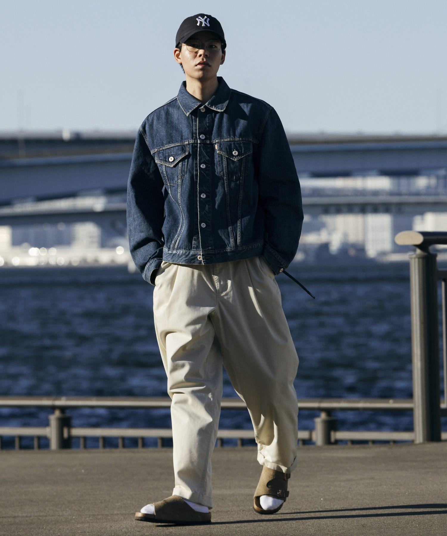 model身長：174cm 着用サイズ：L