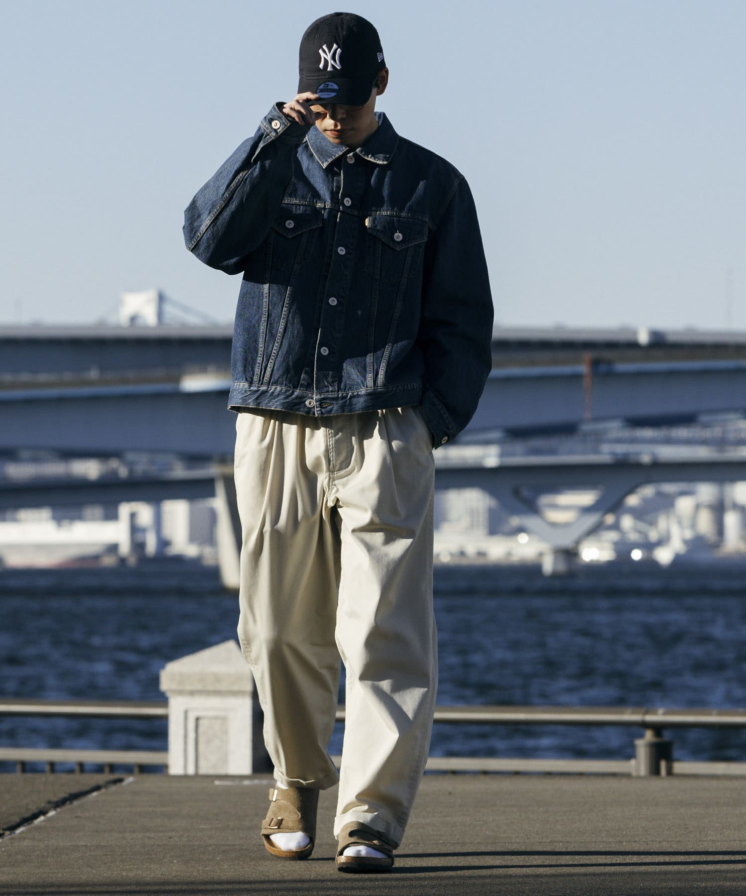 model身長：174cm 着用サイズ：L