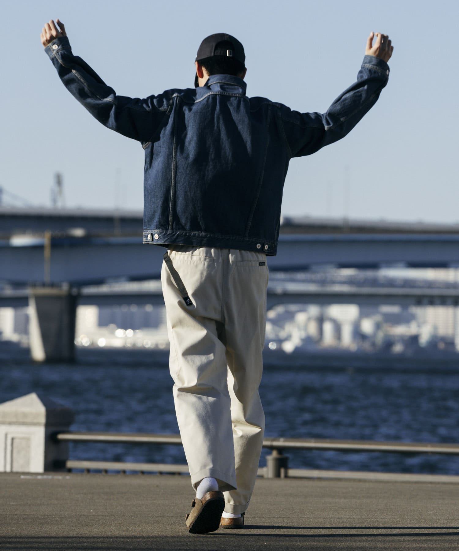 model身長：174cm 着用サイズ：L