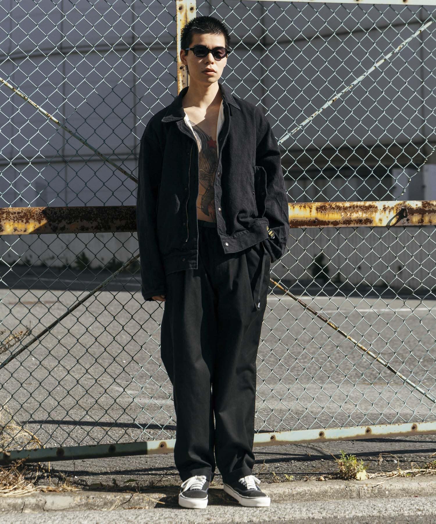 model身長：174cm 着用サイズ：L