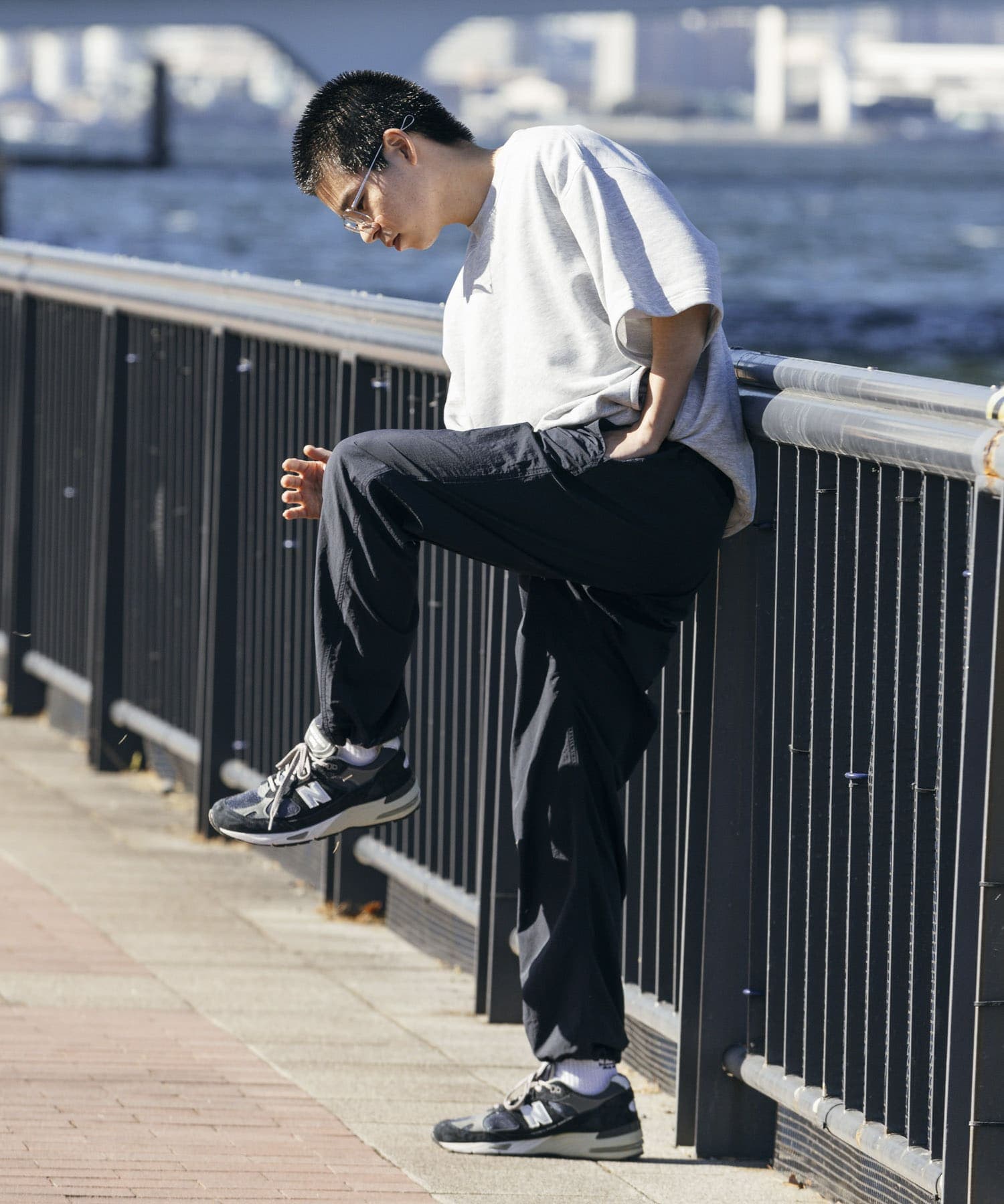 model身長：174cm 着用サイズ：L