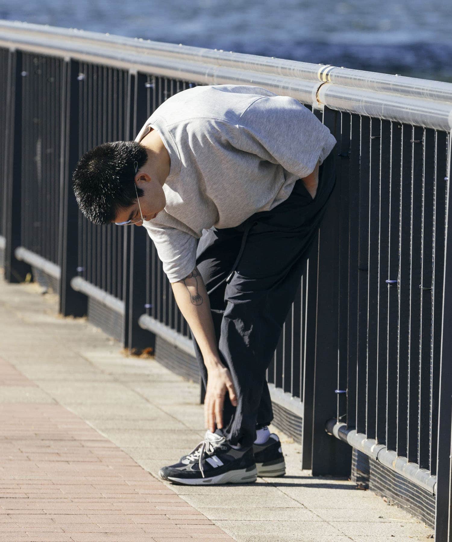 model身長：174cm 着用サイズ：L