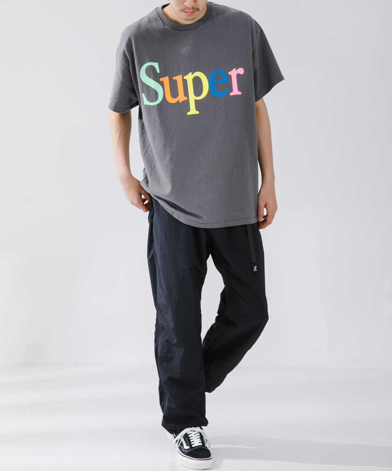 model身長：180cm 着用サイズ：L