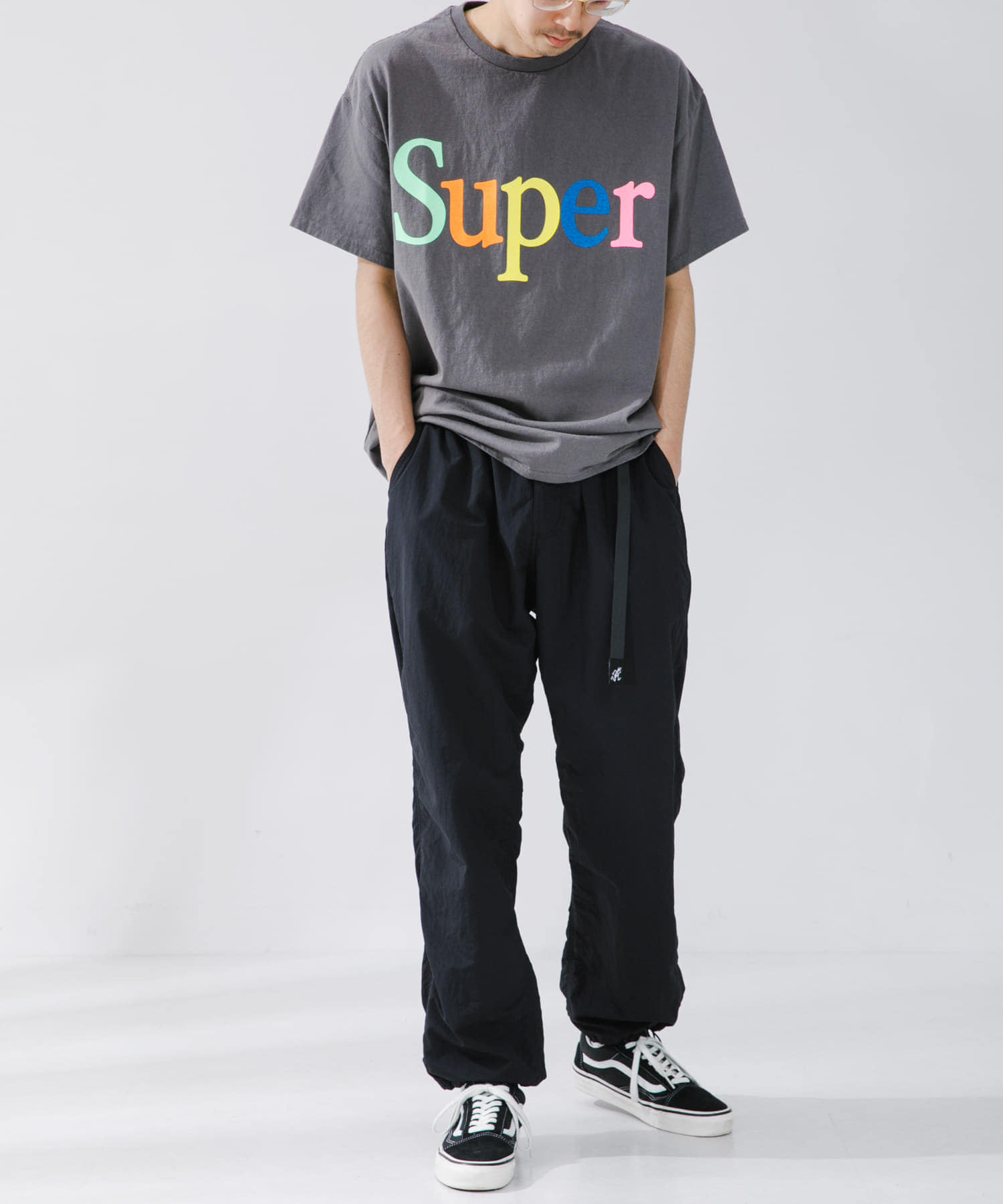 model身長：180cm 着用サイズ：L