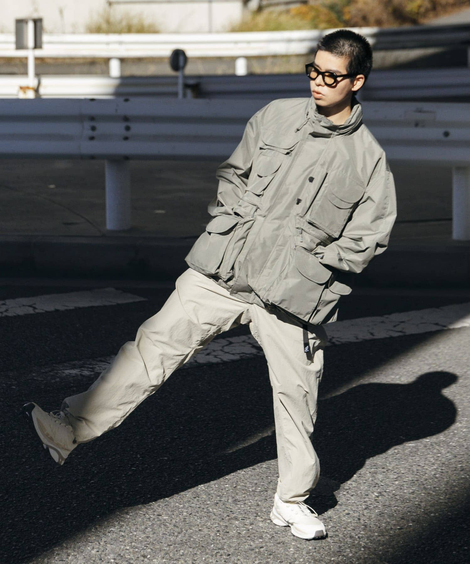 model身長：174cm 着用サイズ：L