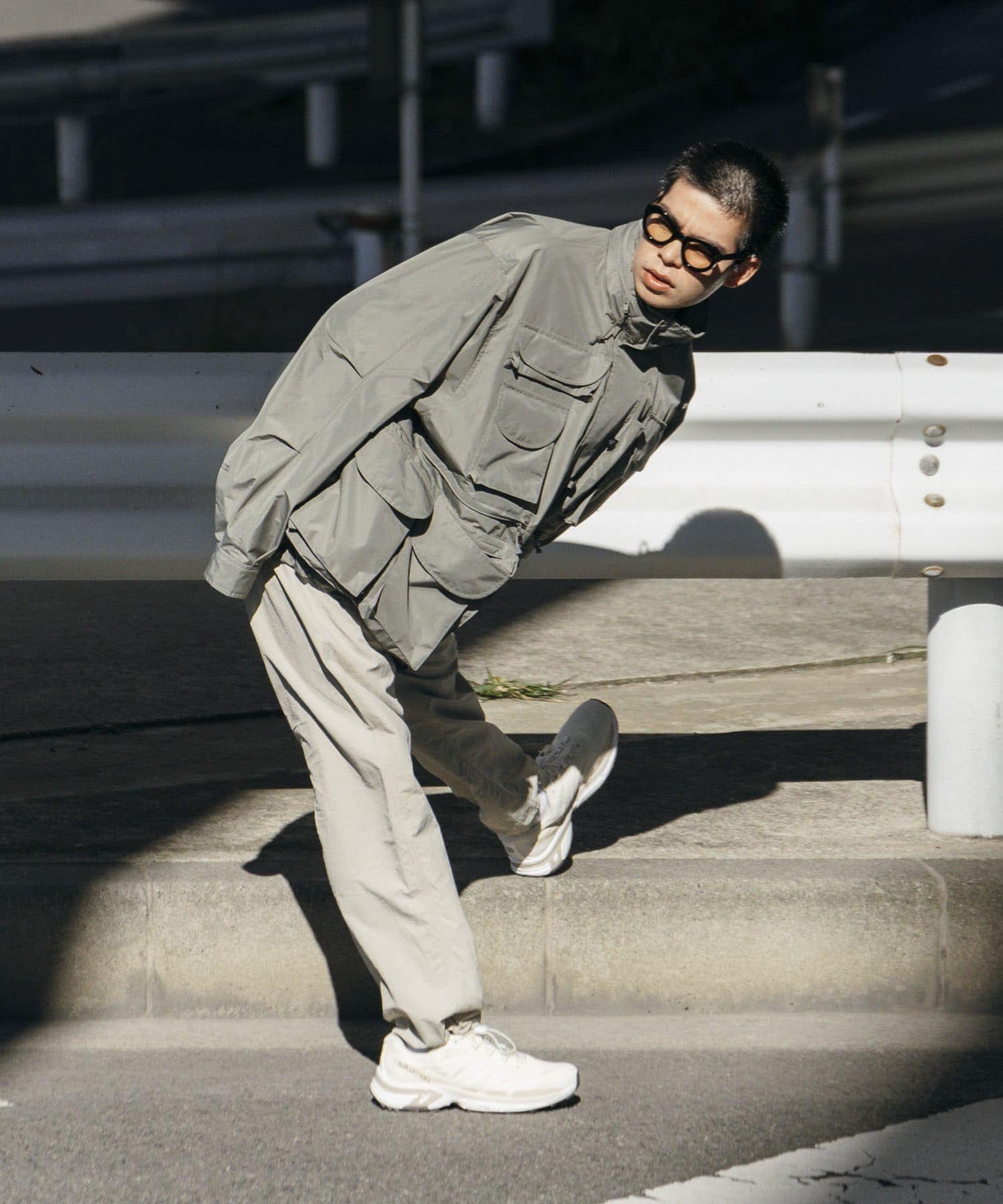 model身長：174cm 着用サイズ：L