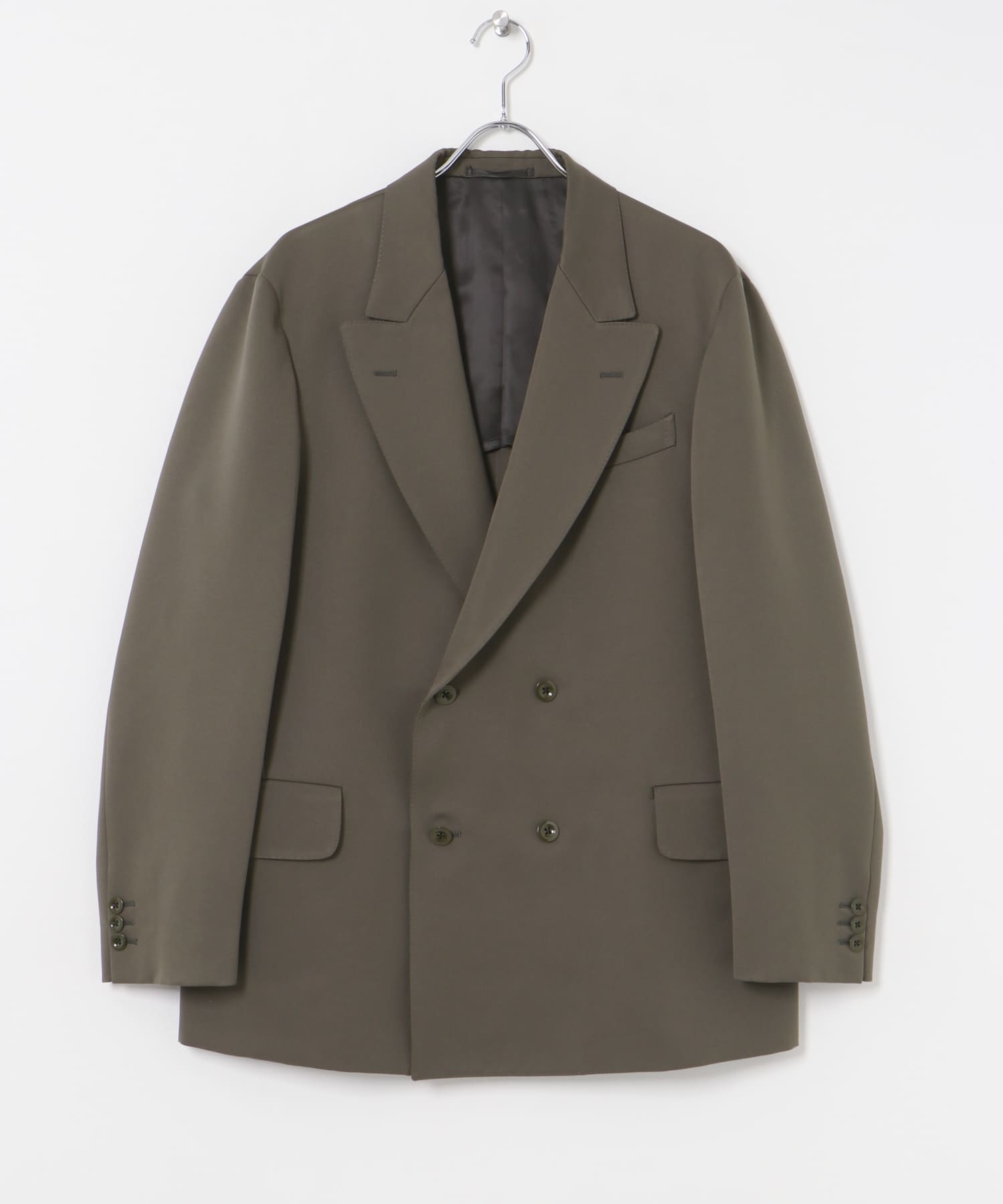 『別注』NEAT×URBS　GRAN-TEX DOUBLE JACKET KHAKI GRAY 44