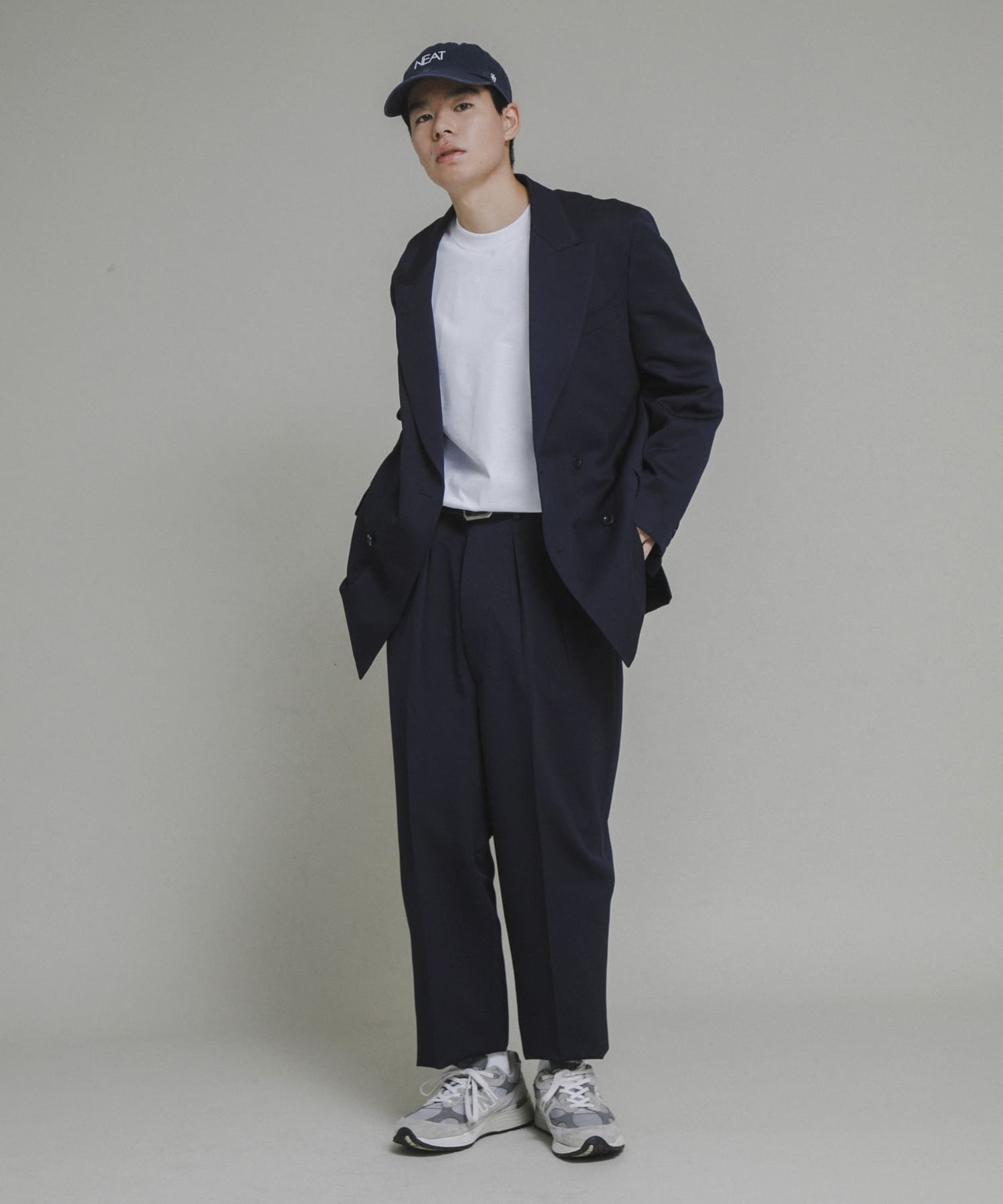 『別注』NEAT×URBS　GRAN-TEX DOUBLE JACKET Navy 44